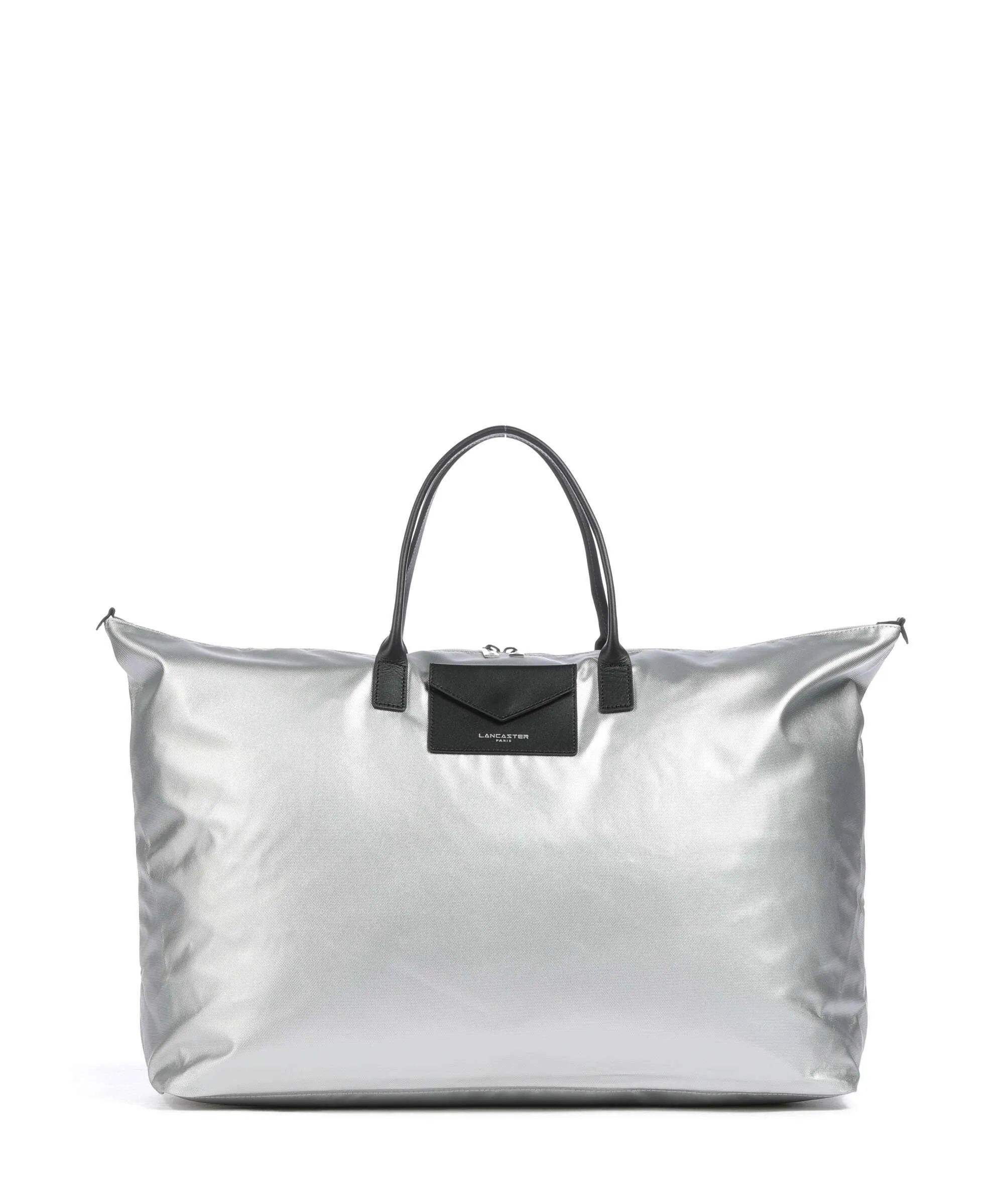  Lancaster Smart Storm KBA Travel Borsa a mano tela argento  