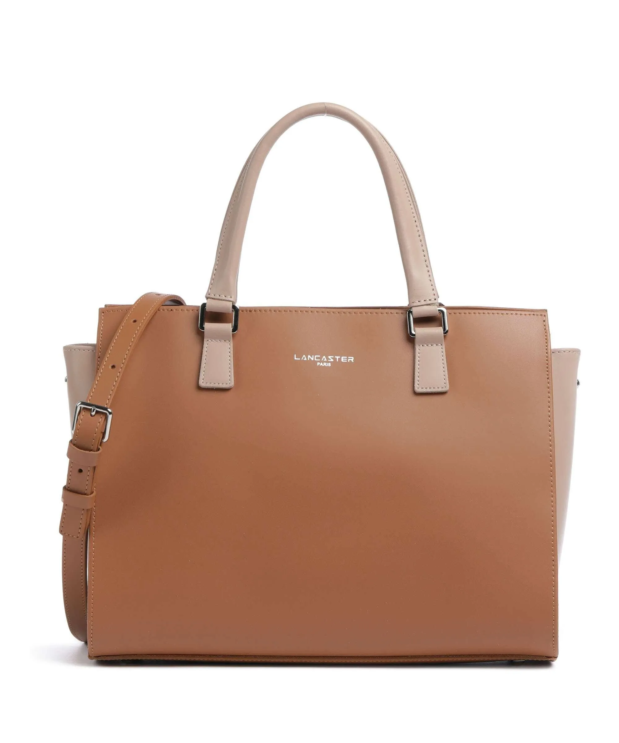  Lancaster Smooth Borsa a mano pelle bovina marrone  