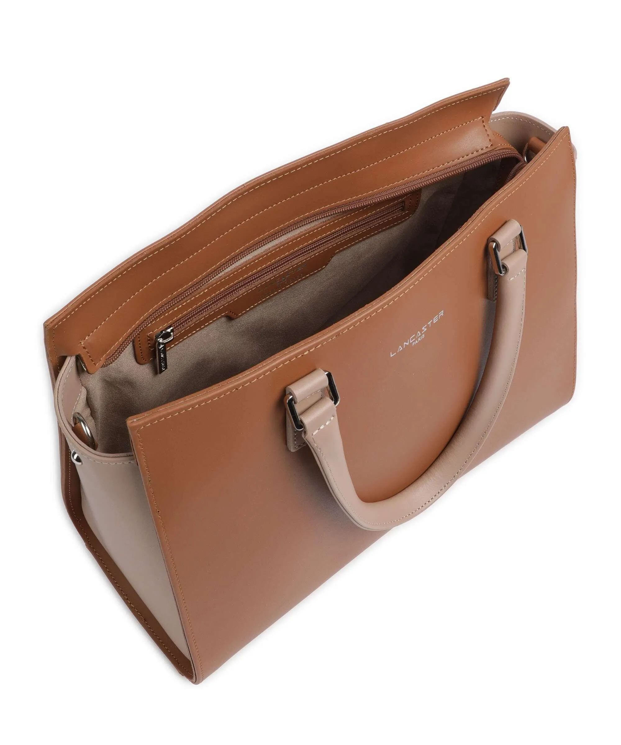  Lancaster Smooth Borsa a mano pelle bovina marrone  
