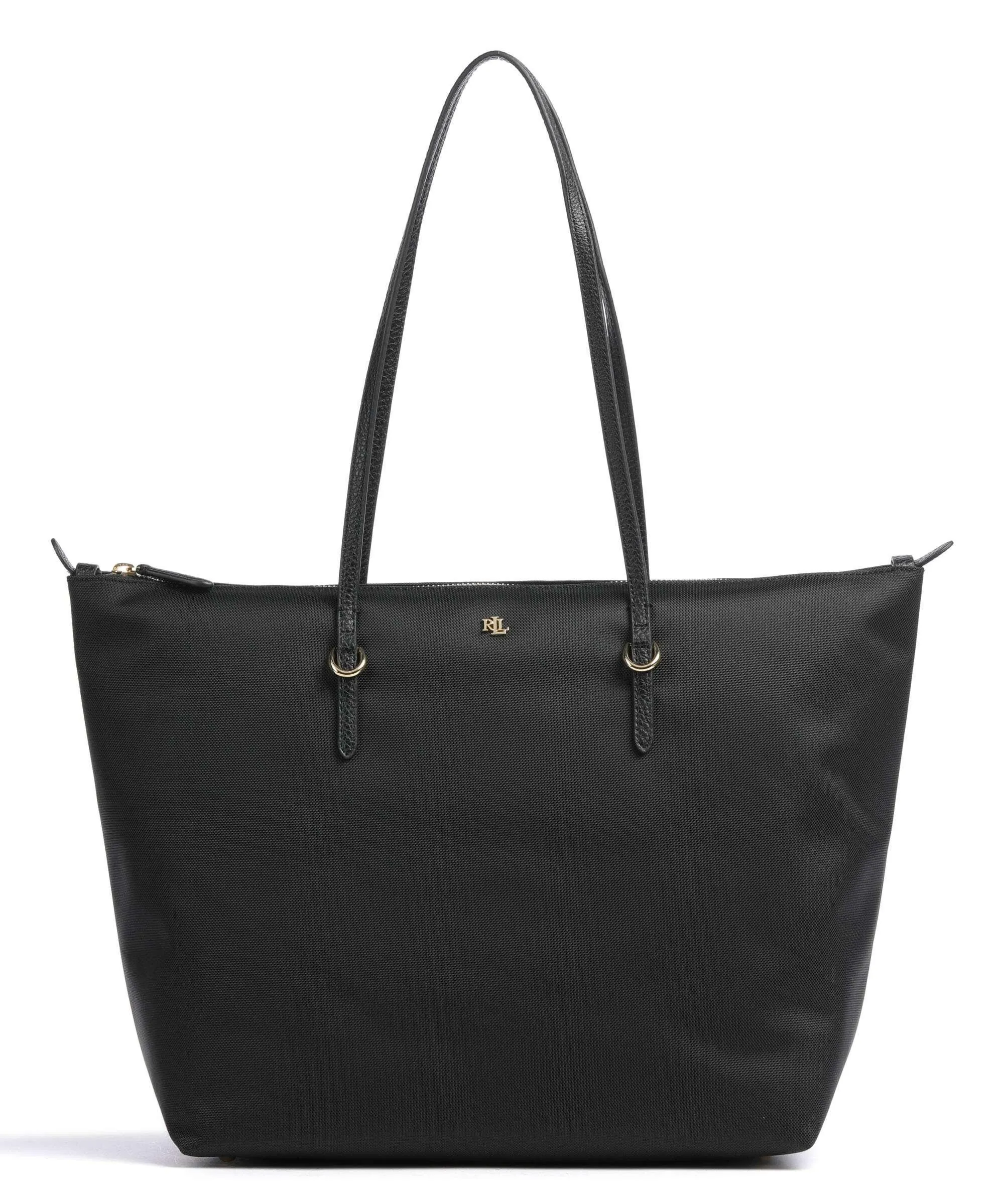  Lauren Ralph Lauren Keaton 31 Borsa shopper pelle riciclato nero  