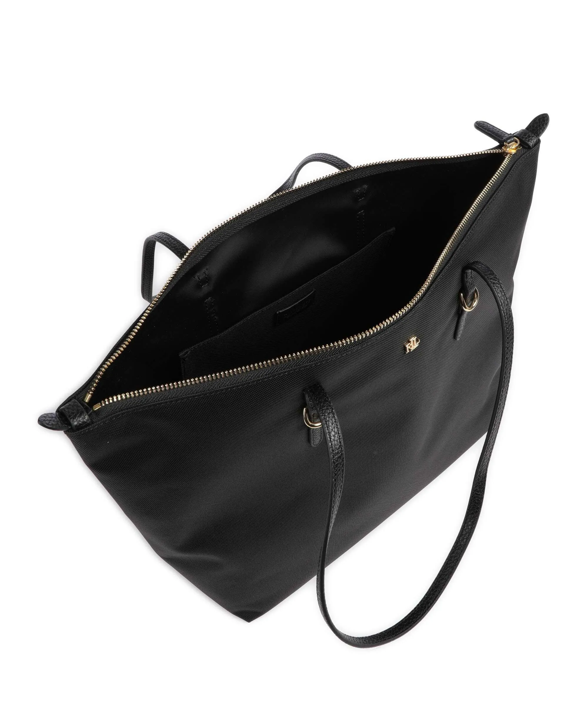  Lauren Ralph Lauren Keaton 31 Borsa shopper pelle riciclato nero  