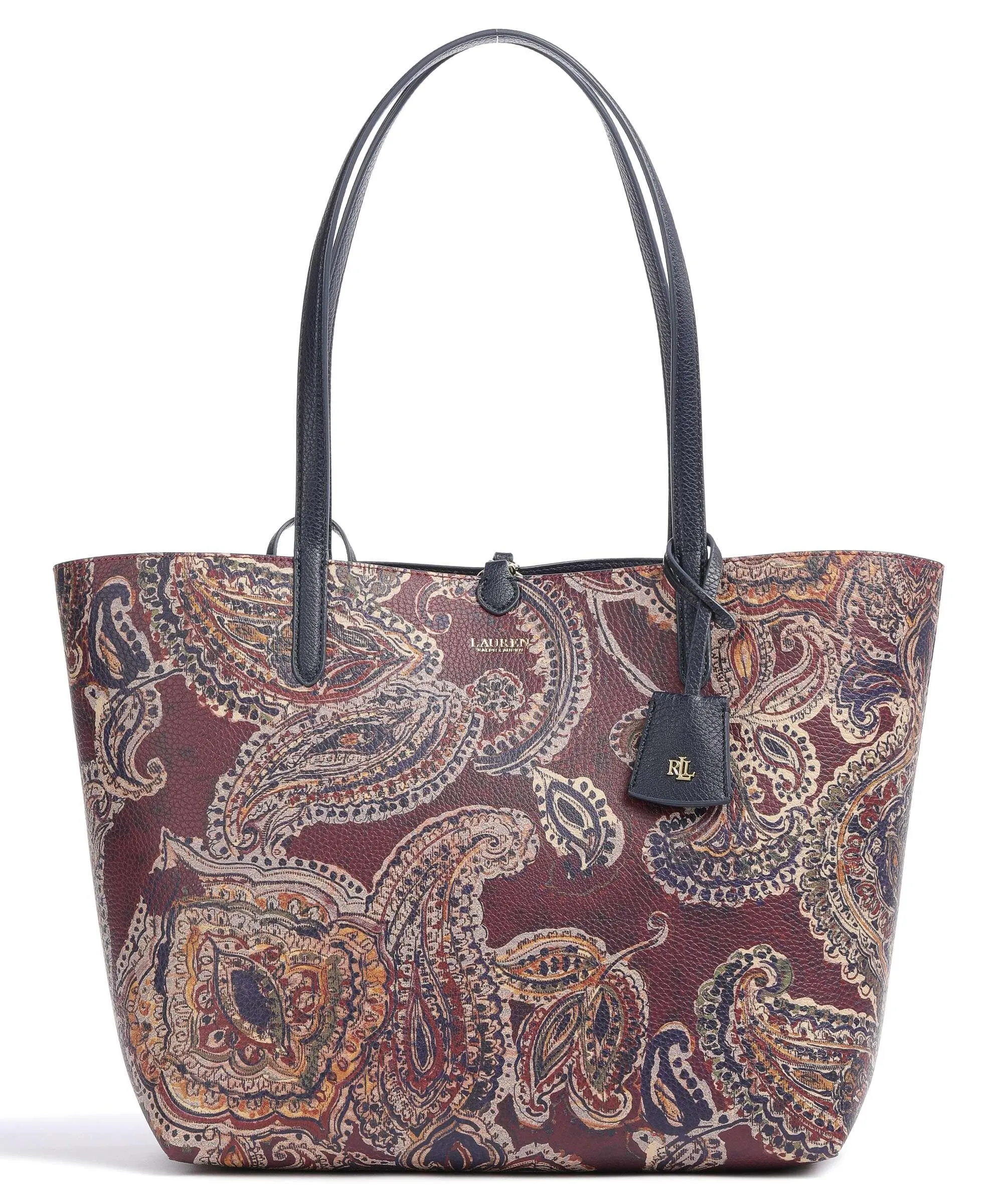  Lauren Ralph Lauren Medium Borsa shopper pelle sintetica multicolore  