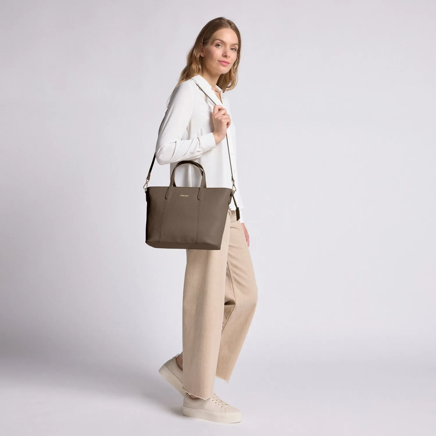 Lazarotti Bologna Leather Borsa shopper Pelle 31 cm