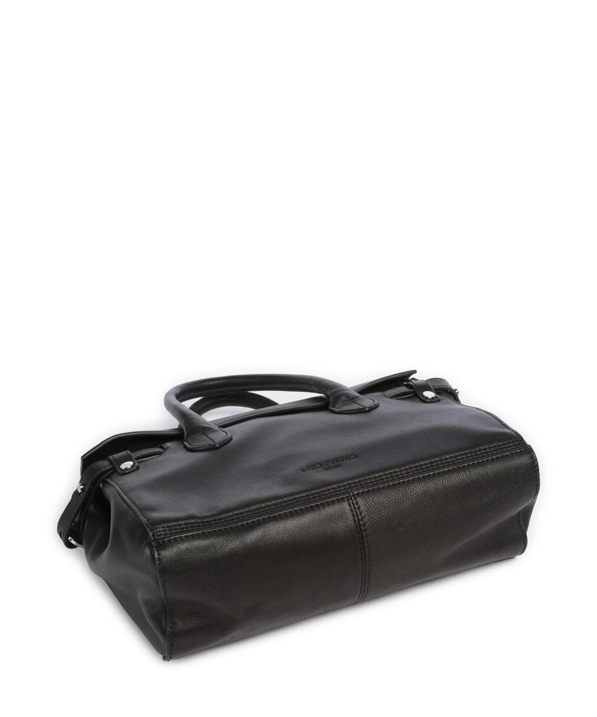  Liebeskind Gloria 3D Leather M Borsa a mano pelle di vacchetta grana nero  