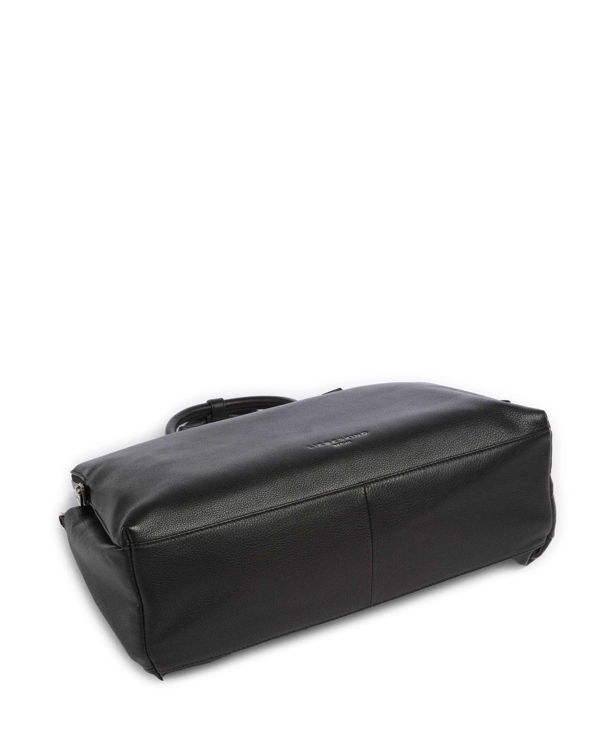  Liebeskind Koko 3D Leather M Borsa a mano pelle a grana fine nero  