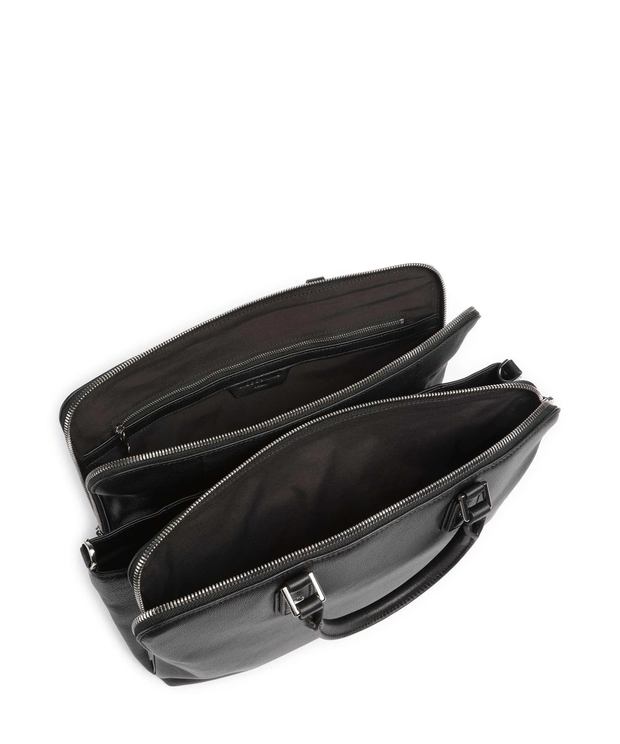  Liebeskind Koko 3D Leather M Borsa a mano pelle a grana fine nero  