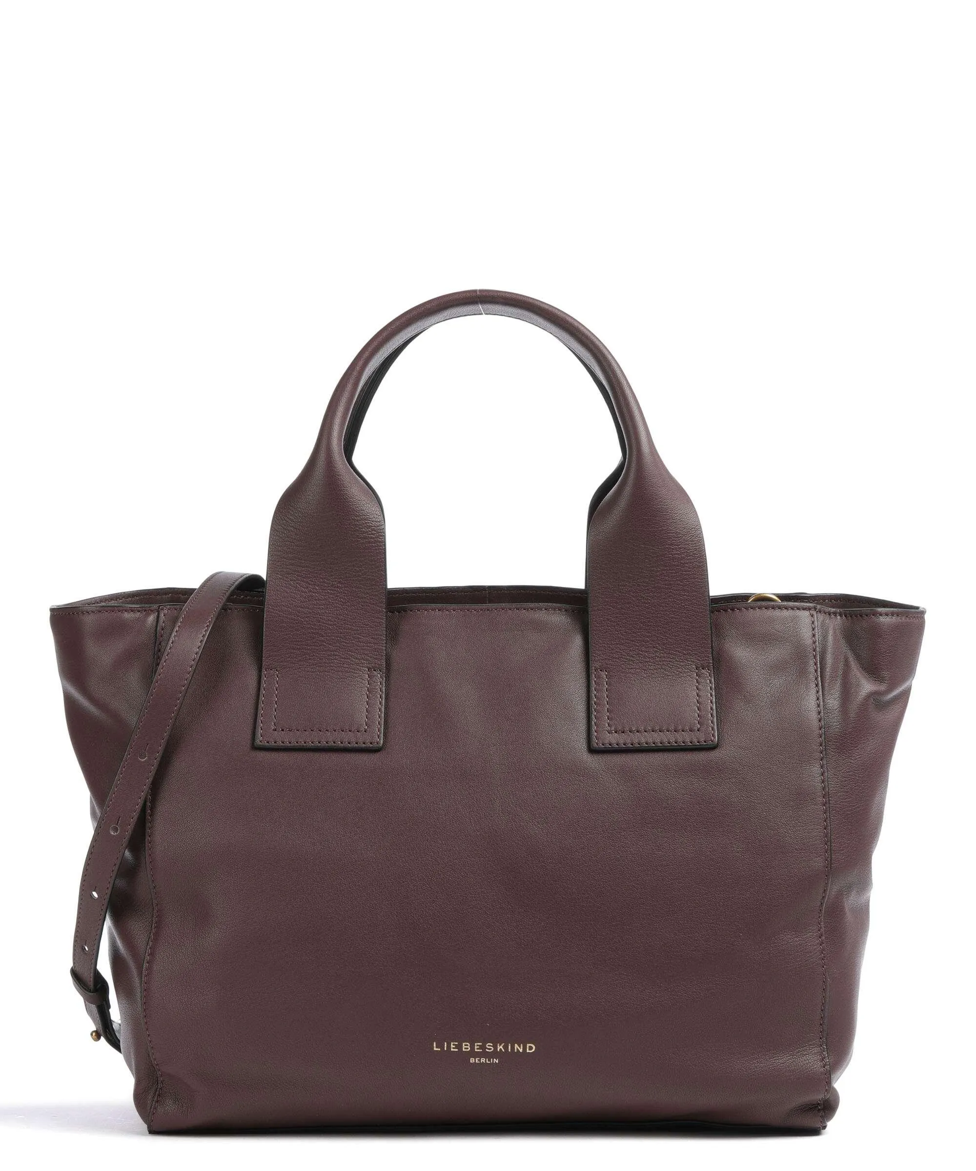  Liebeskind Sienna 2 Indian Sheep M Borsa a mano pelle di pecora rosso bordò  