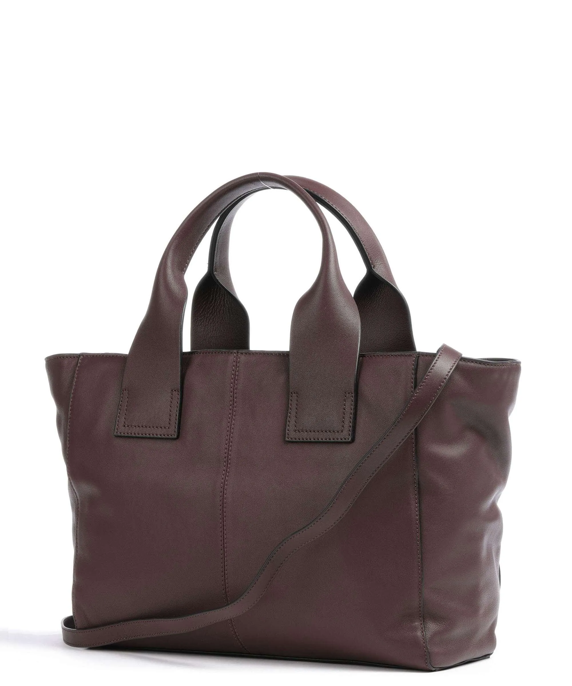  Liebeskind Sienna 2 Indian Sheep M Borsa a mano pelle di pecora rosso bordò  