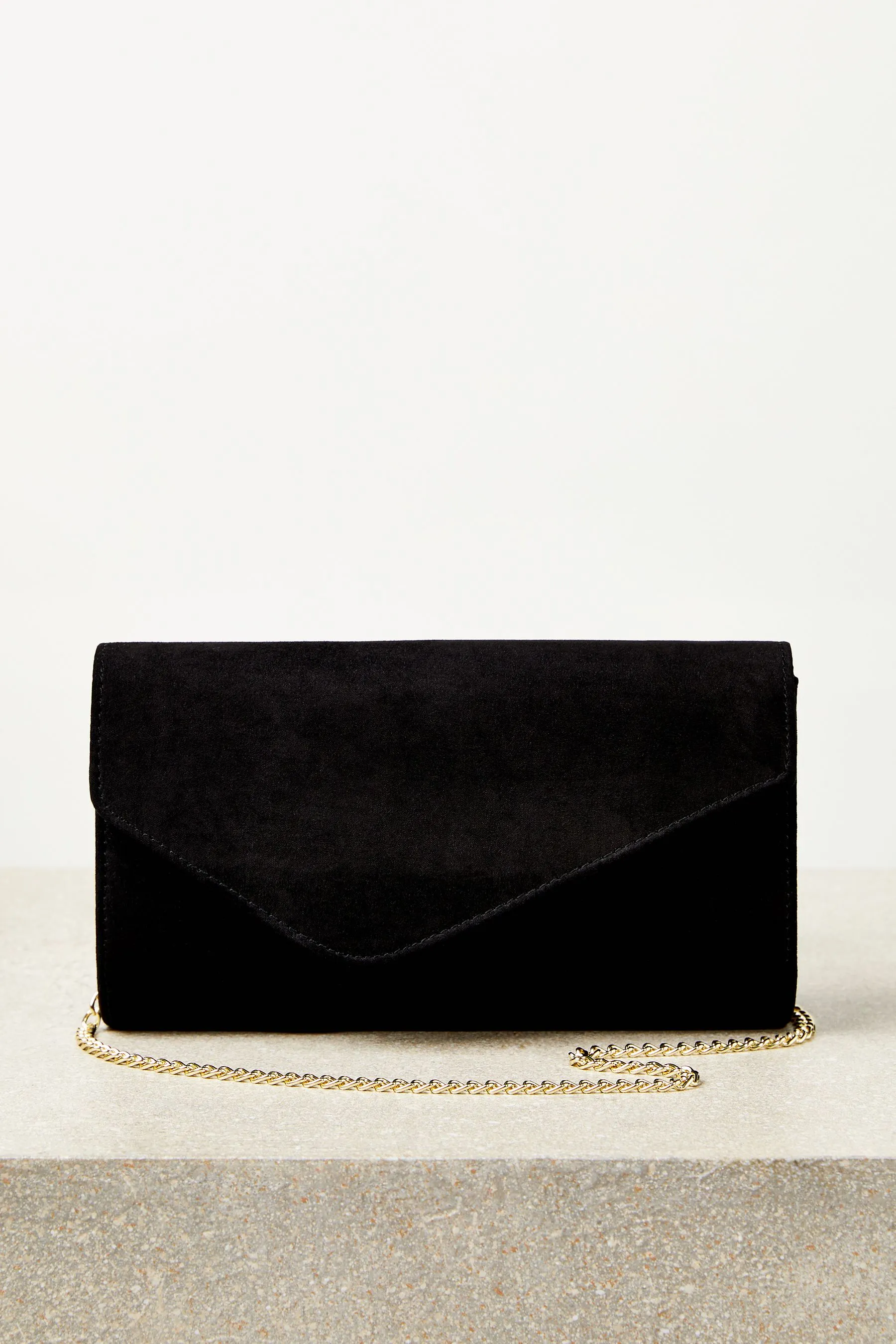 Lipsy - pochette asimmetrica con catena e Borsa