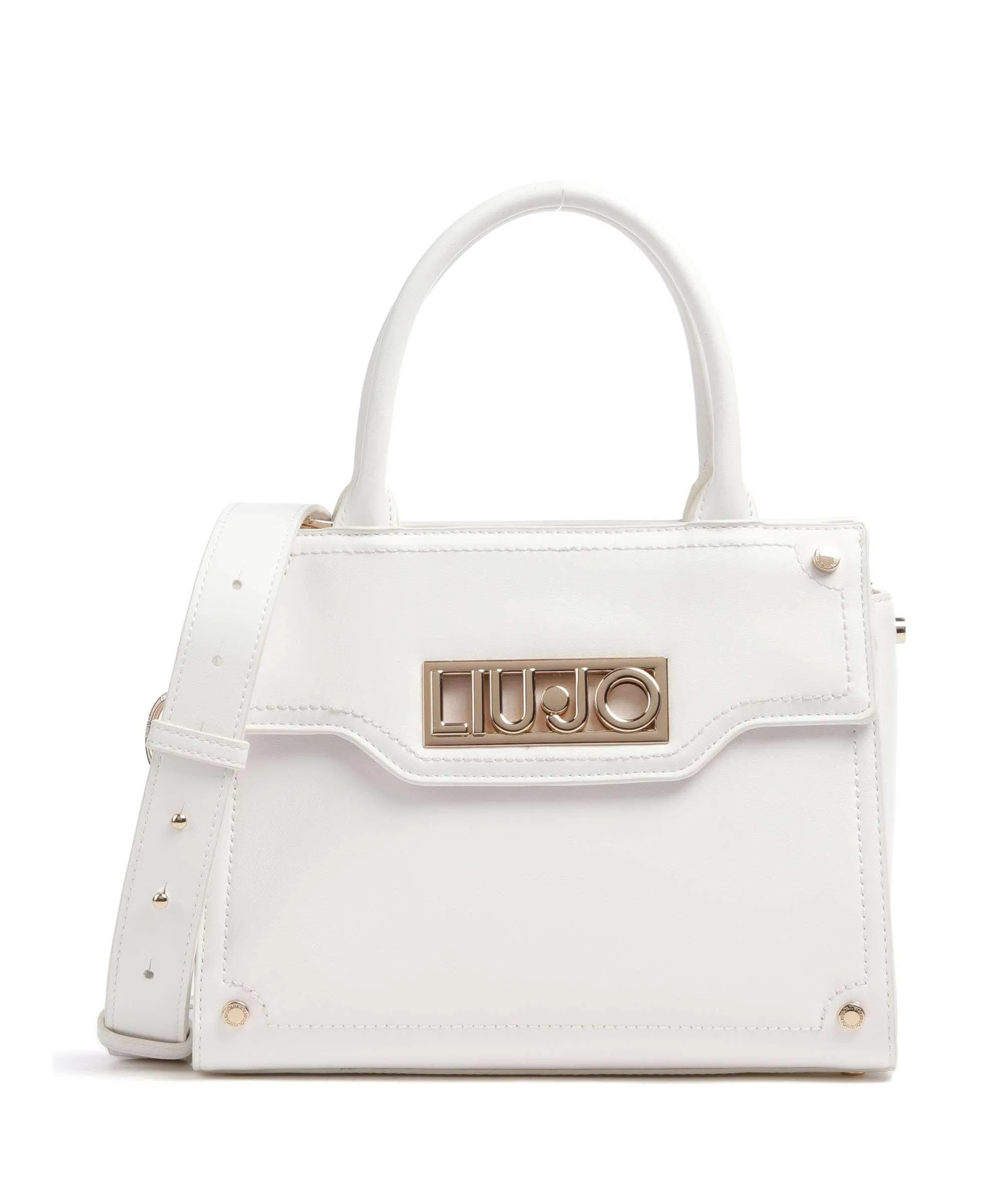  Liu Jo Beleg Borsa a mano pelle sintetica bianco  