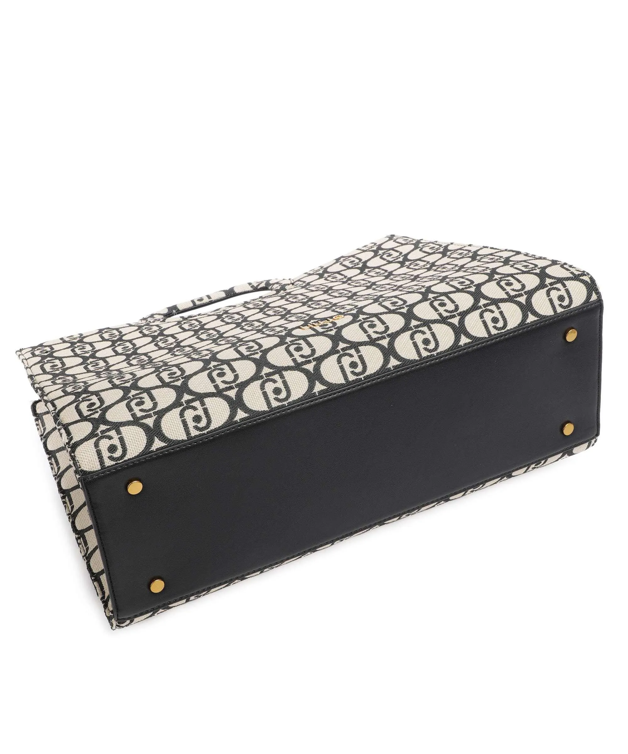  Liu Jo Daurin Borsa a mano pelle sintetica nero/beige  