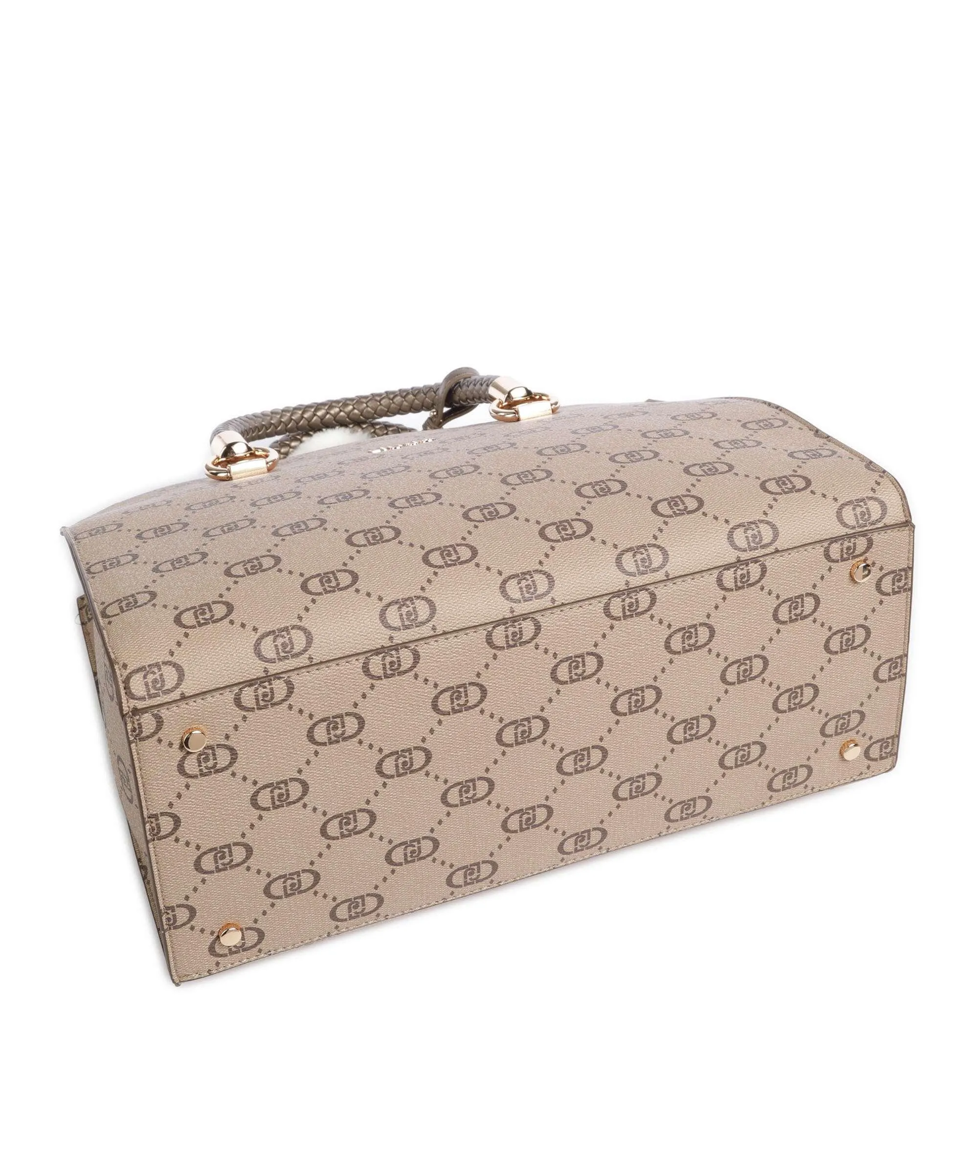  Liu Jo Manhattan Borsa a mano pelle sintetica beige  