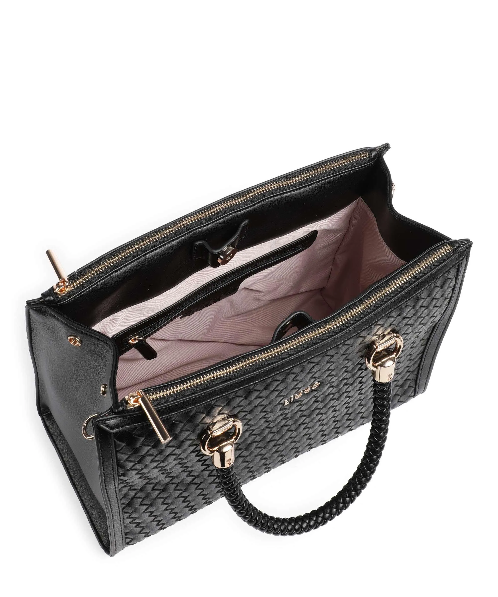  Liu Jo Manhattan Borsa a mano pelle sintetica nero  