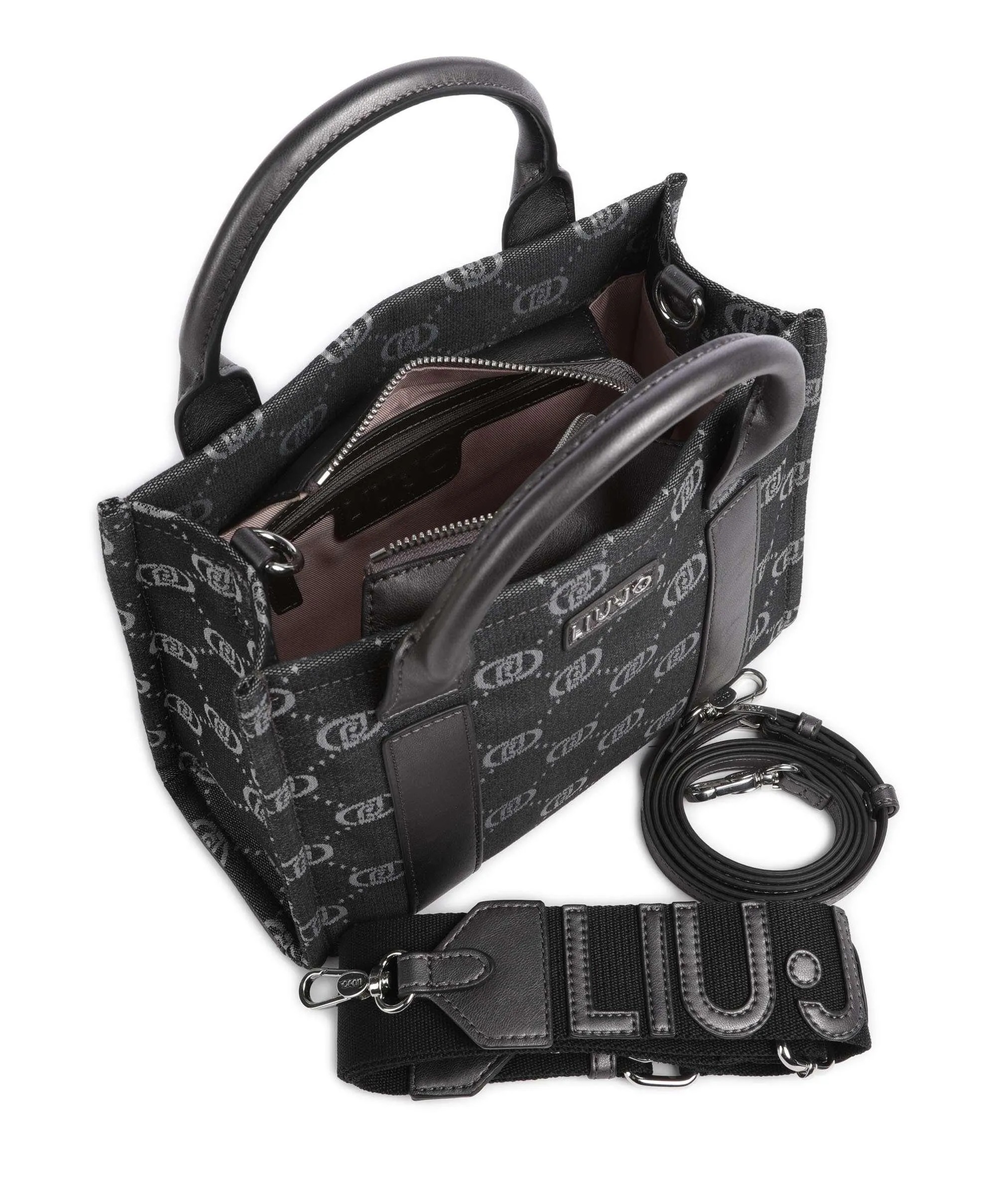 Liu Jo Ridhi Borsa a mano poliestere antracite  