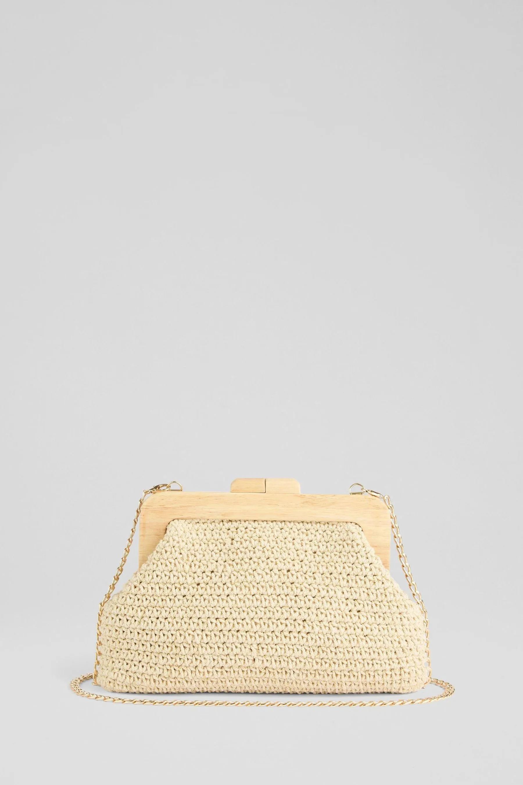 LK Bennett Litzy - Borsa pochette all'uncinetto