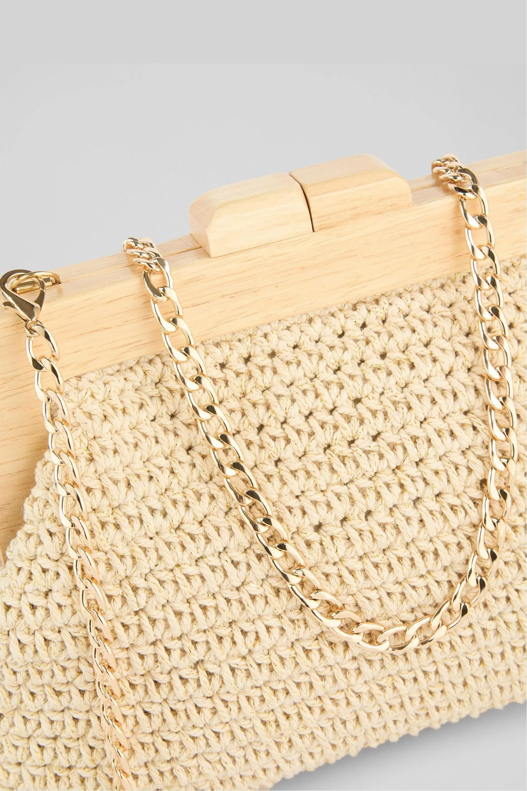 LK Bennett Litzy - Borsa pochette all'uncinetto