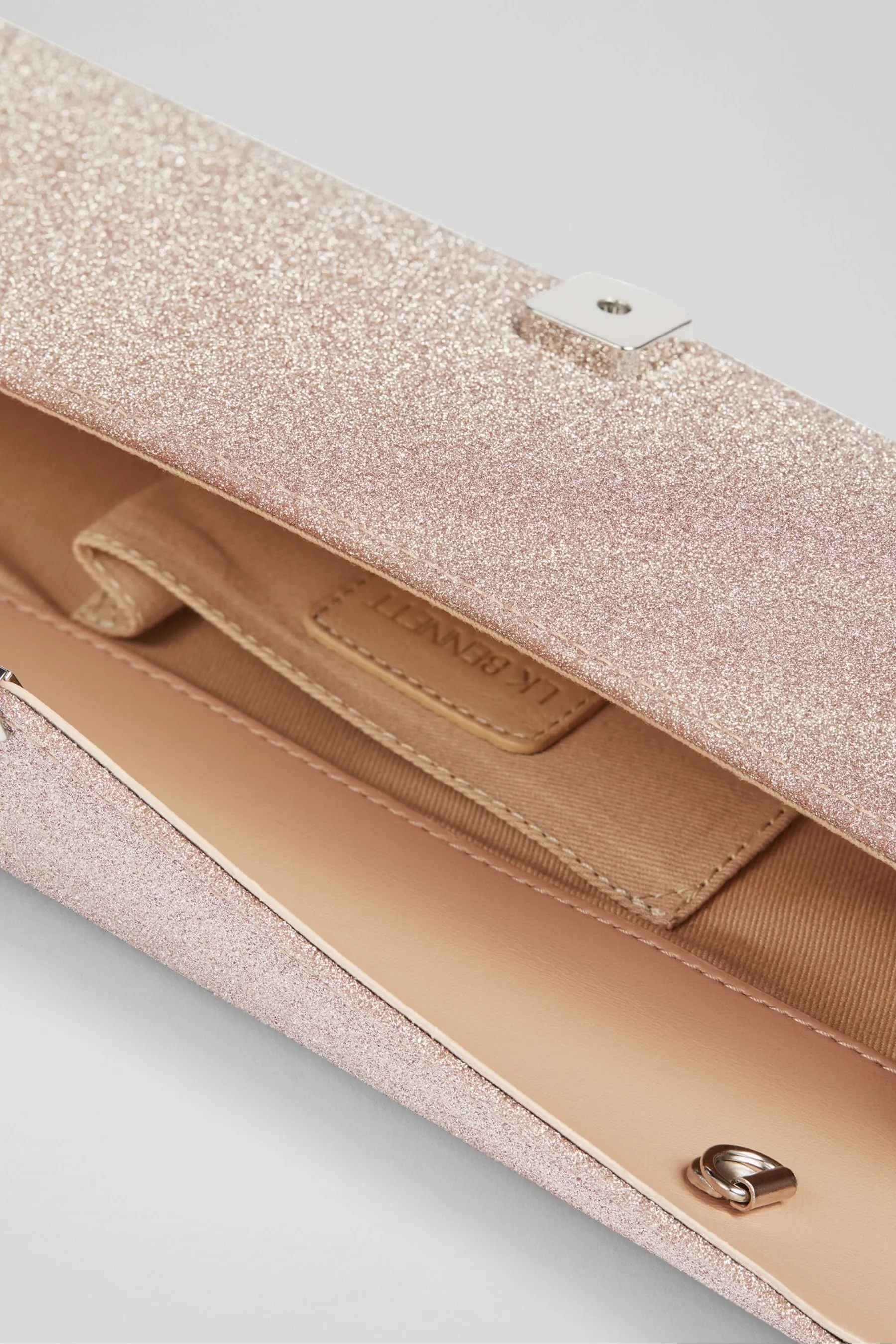 LK Bennett - Lucille - Borsa con pochette e brillantini
