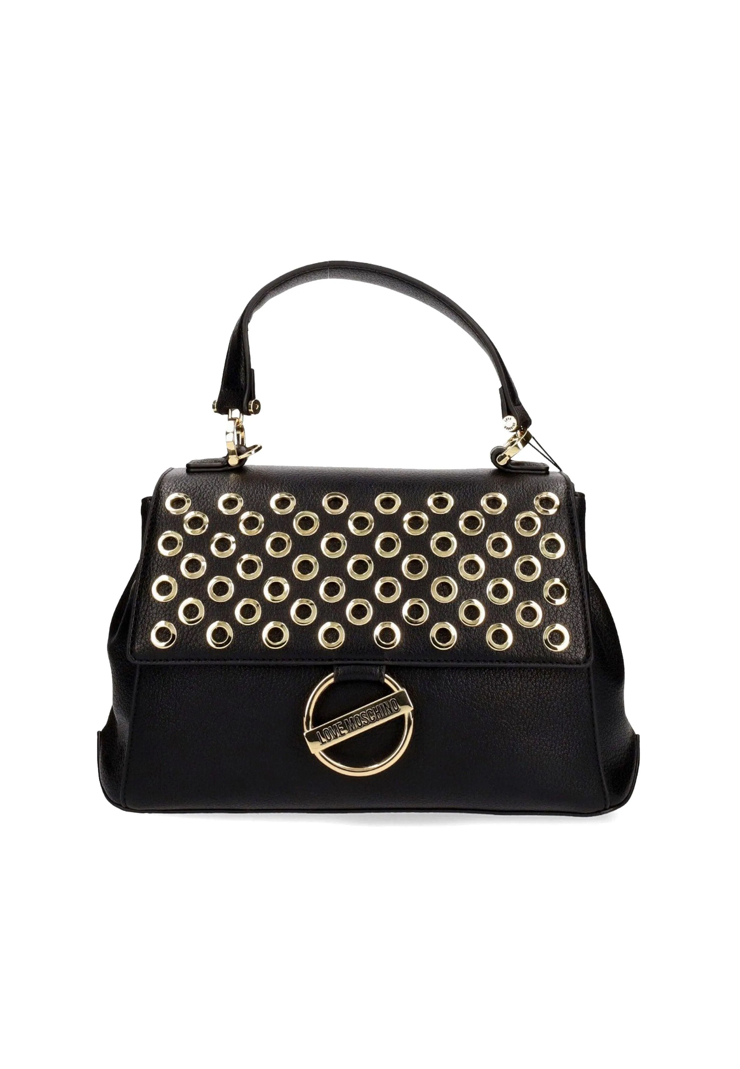 LOVE MOSCHINO Borsa Borchie Eyelets Nero JC4340PP0FKD0000