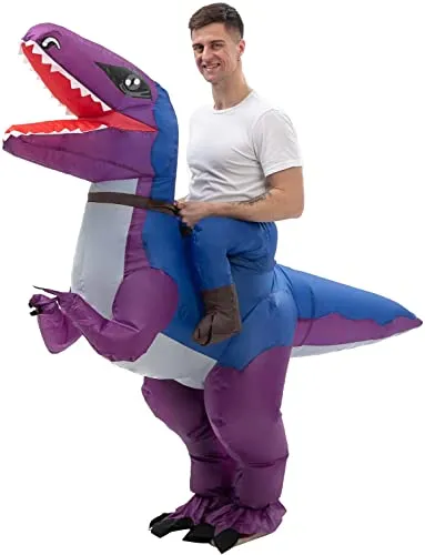 LUVSHINE - Costume da dinosauro gonfiabile, per adulti