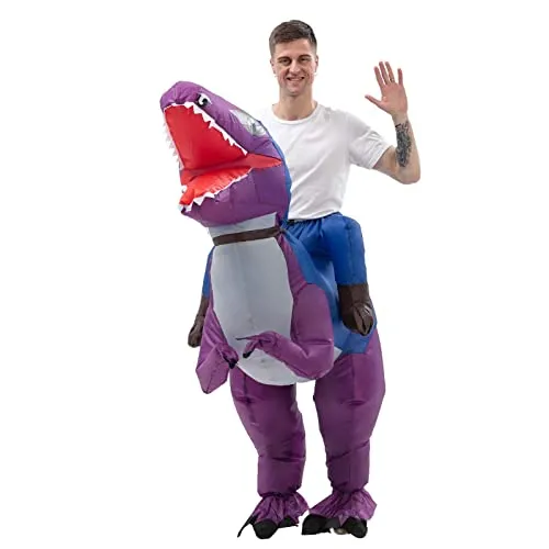 LUVSHINE - Costume da dinosauro gonfiabile, per adulti