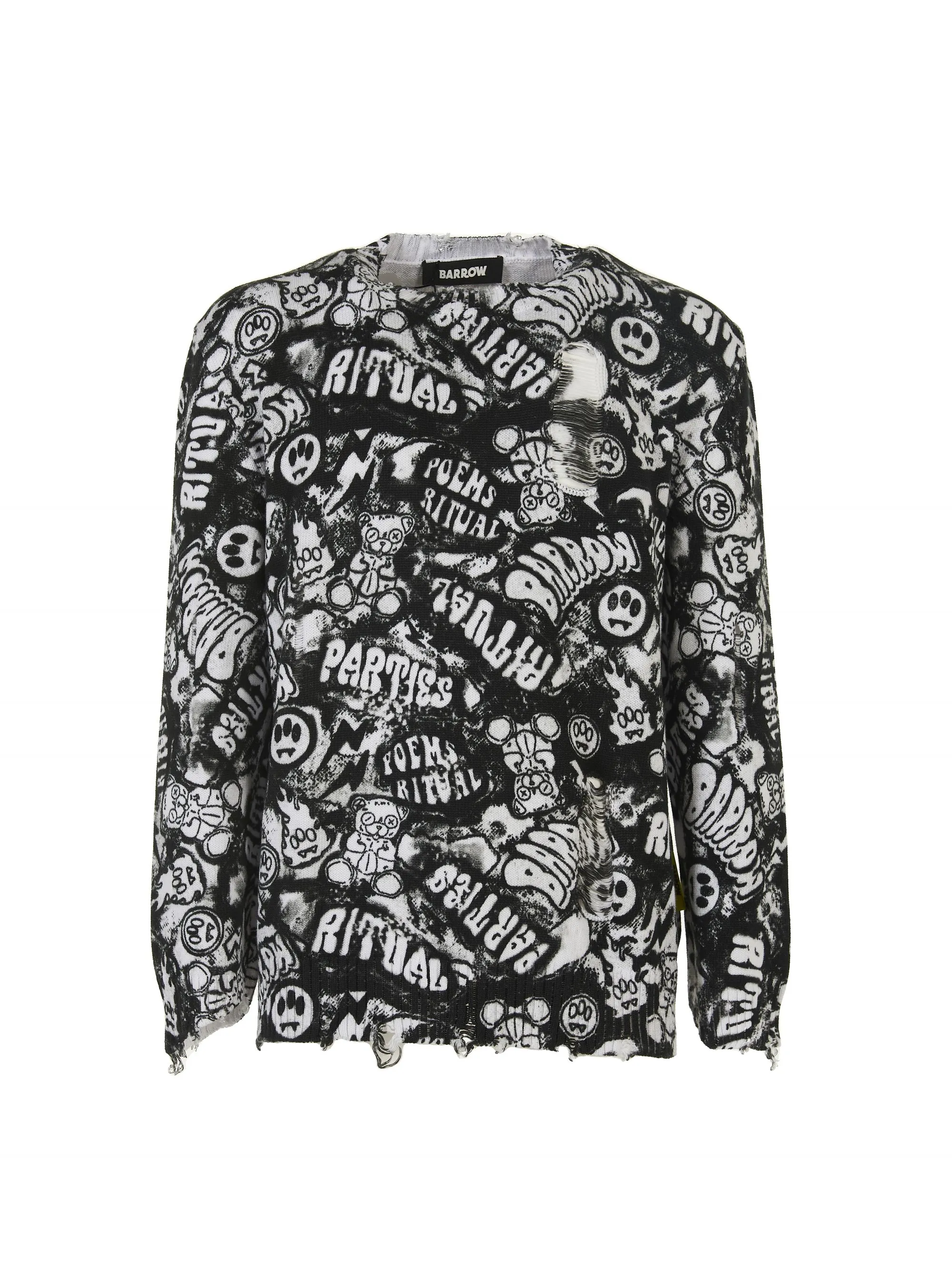 MAGLIA IN COTONE OVERSIZE