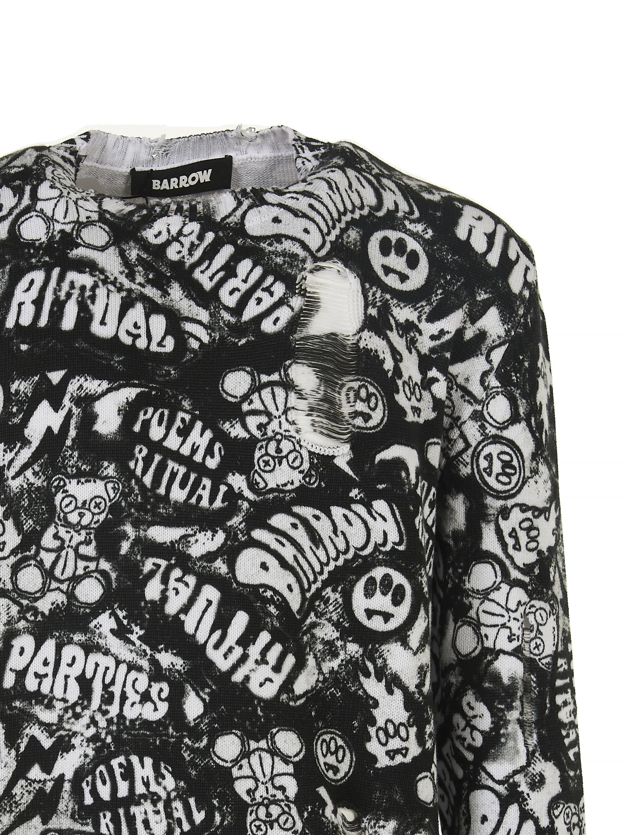MAGLIA IN COTONE OVERSIZE