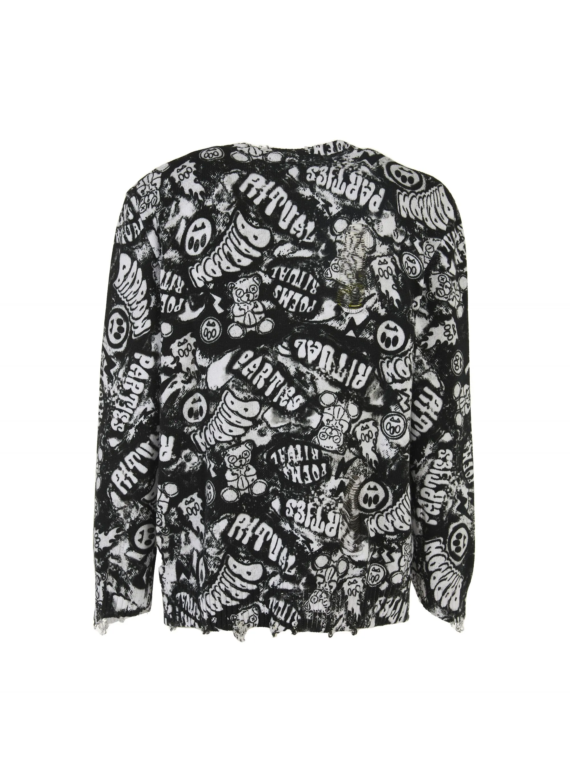 MAGLIA IN COTONE OVERSIZE
