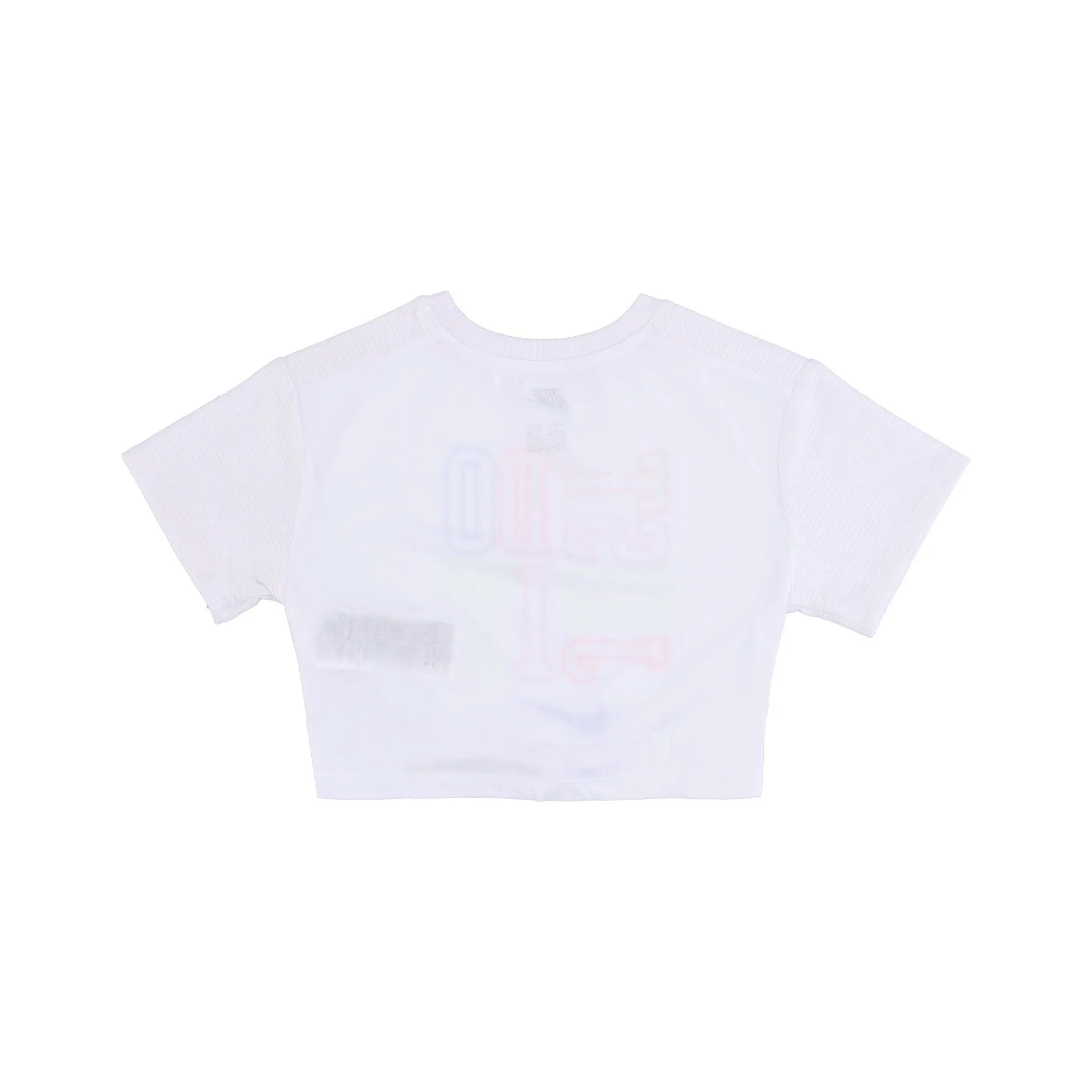 Maglietta Bambina Retro Rewind Knot Top White