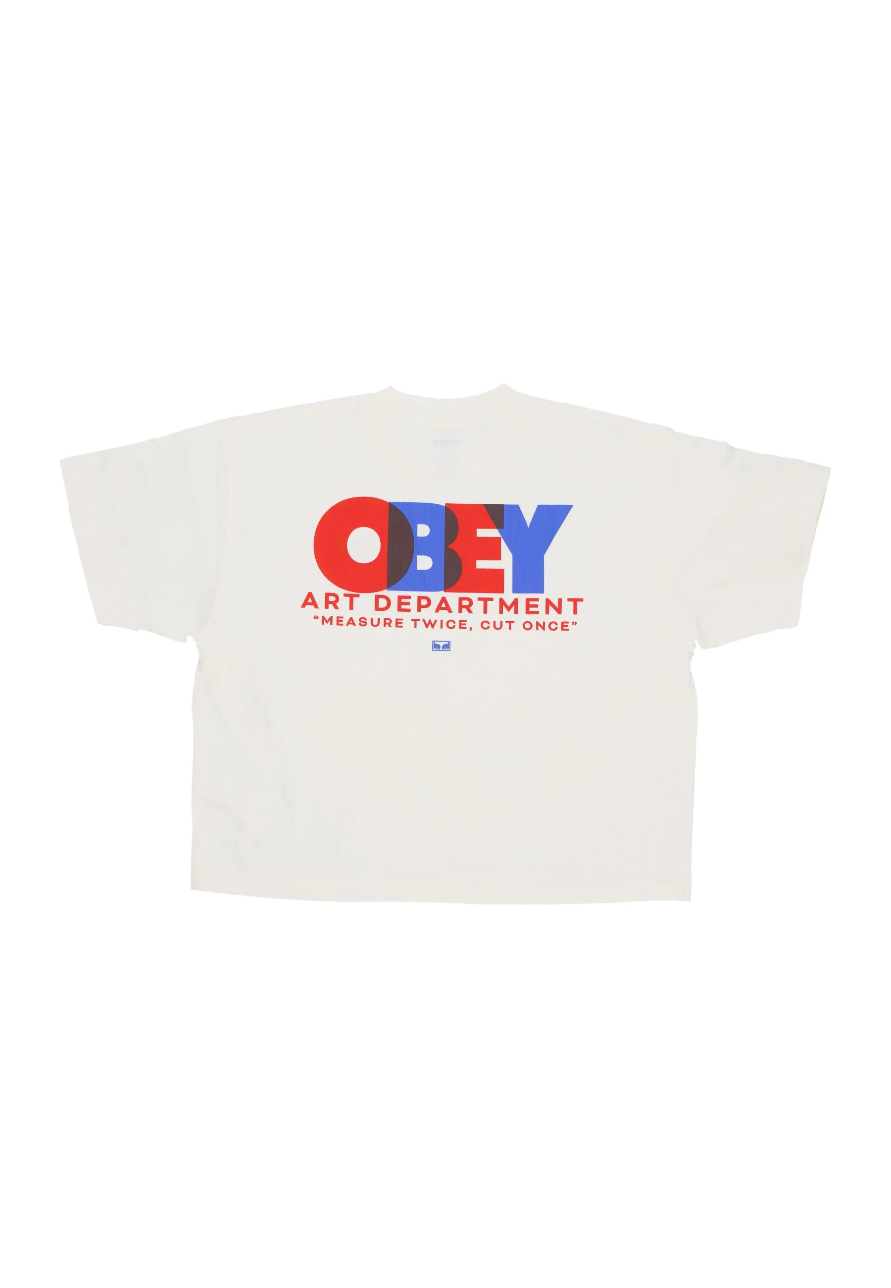 Maglietta Donna W Overlay Tee Unbleached