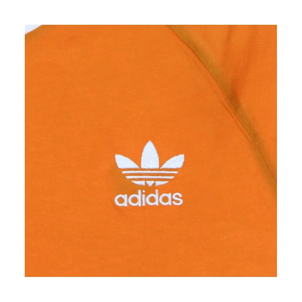 maglietta uomo 3-stripes tee BRIGHT ORANGE