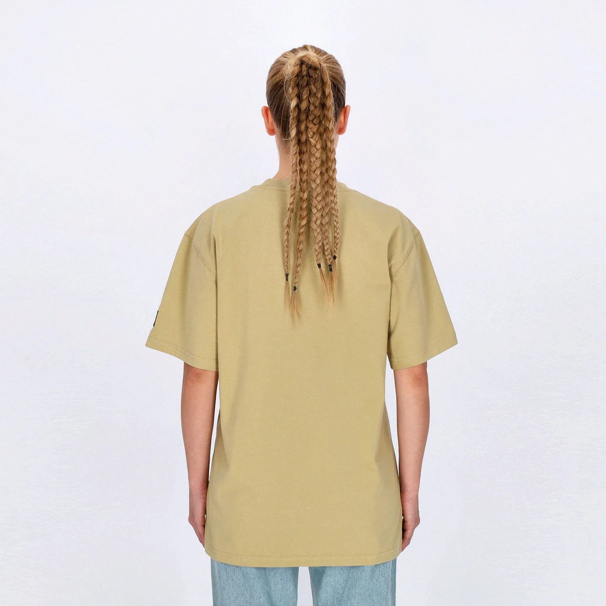 Maglietta Uomo Arch Logo Tee Desert Sand