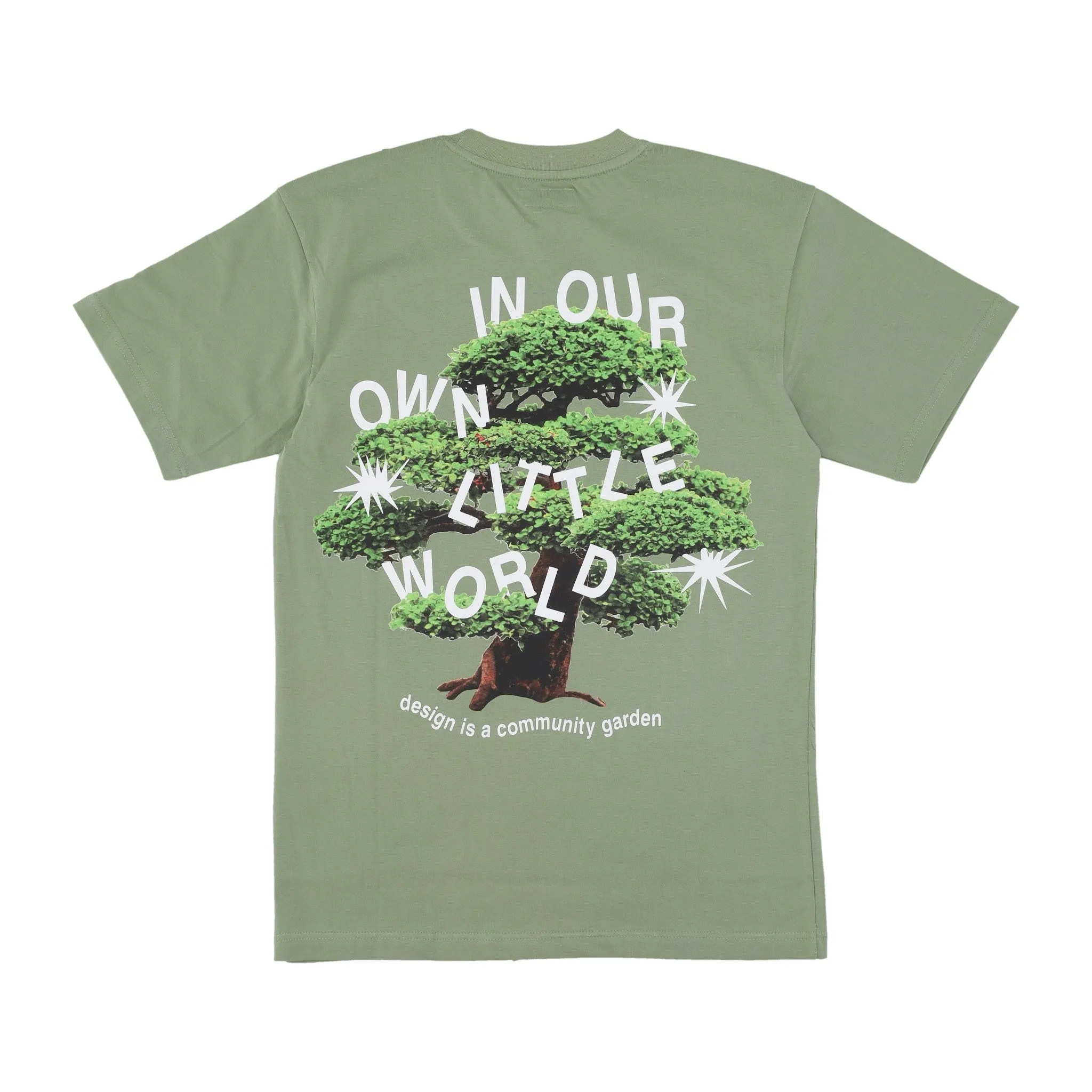 Maglietta Uomo Community Garden Tee Basil