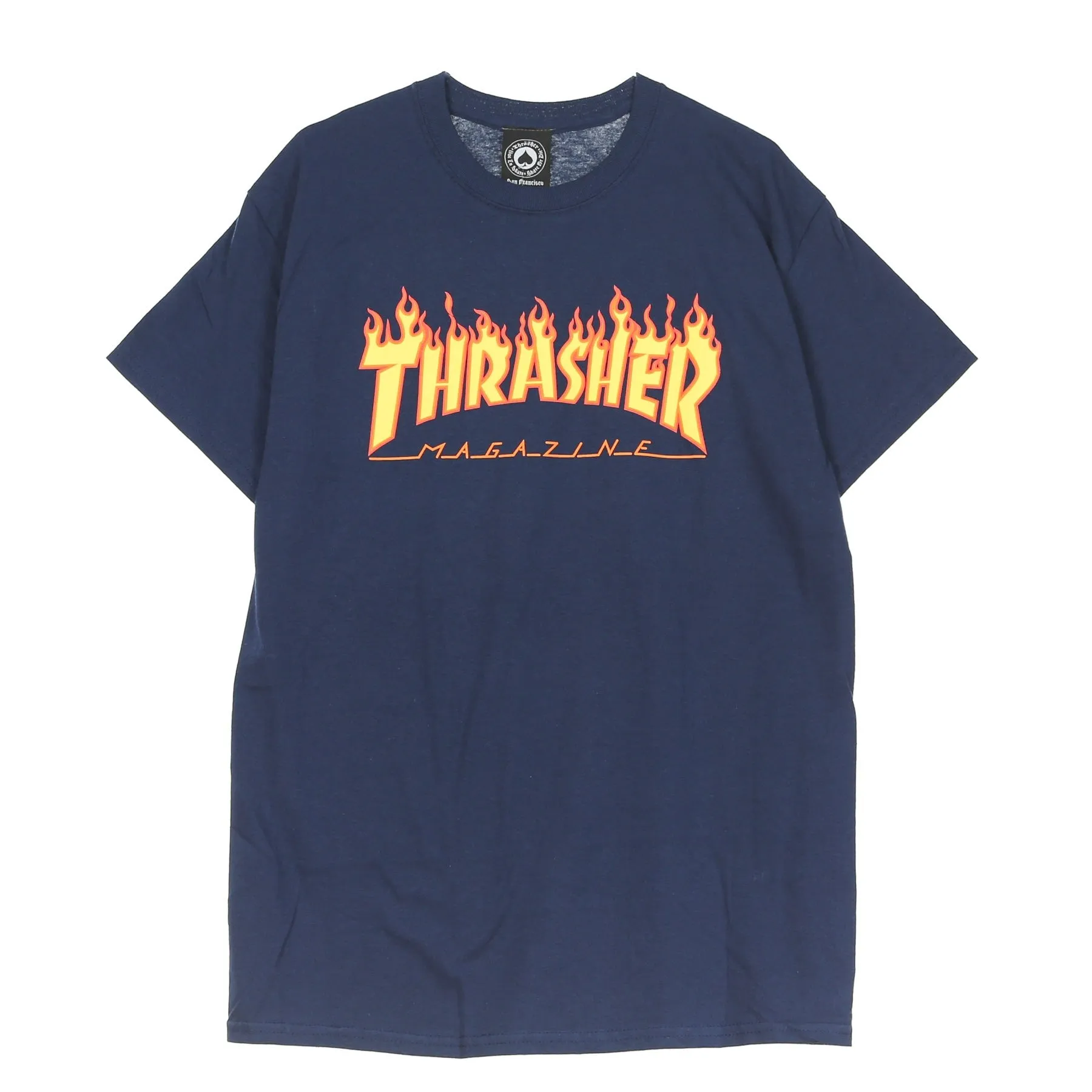 Maglietta Uomo Flame Tee Navy/yellow