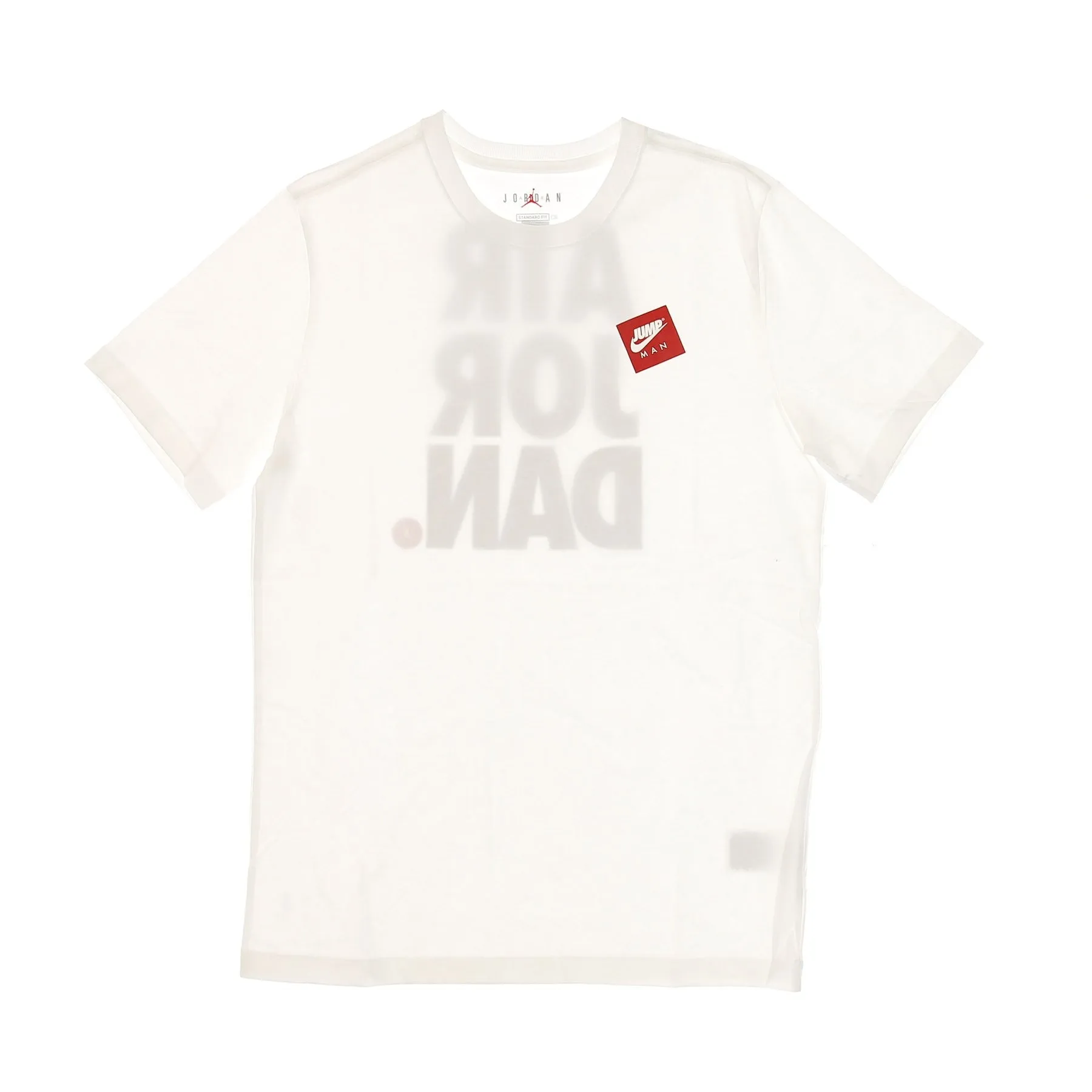 Maglietta Uomo Jumpman Graphic Crew Tee White/gym Red