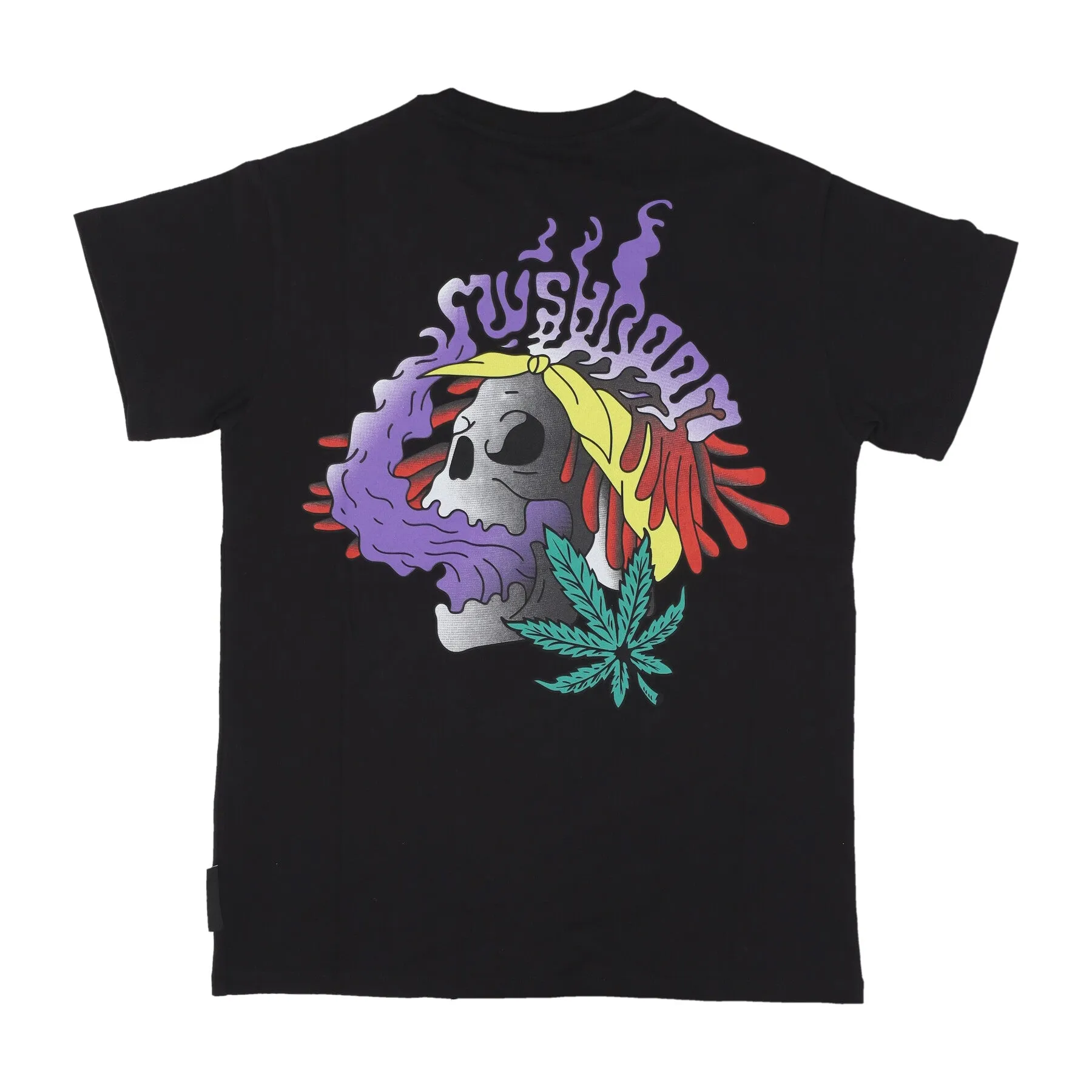 Maglietta Uomo Skull Liquid Tee Black