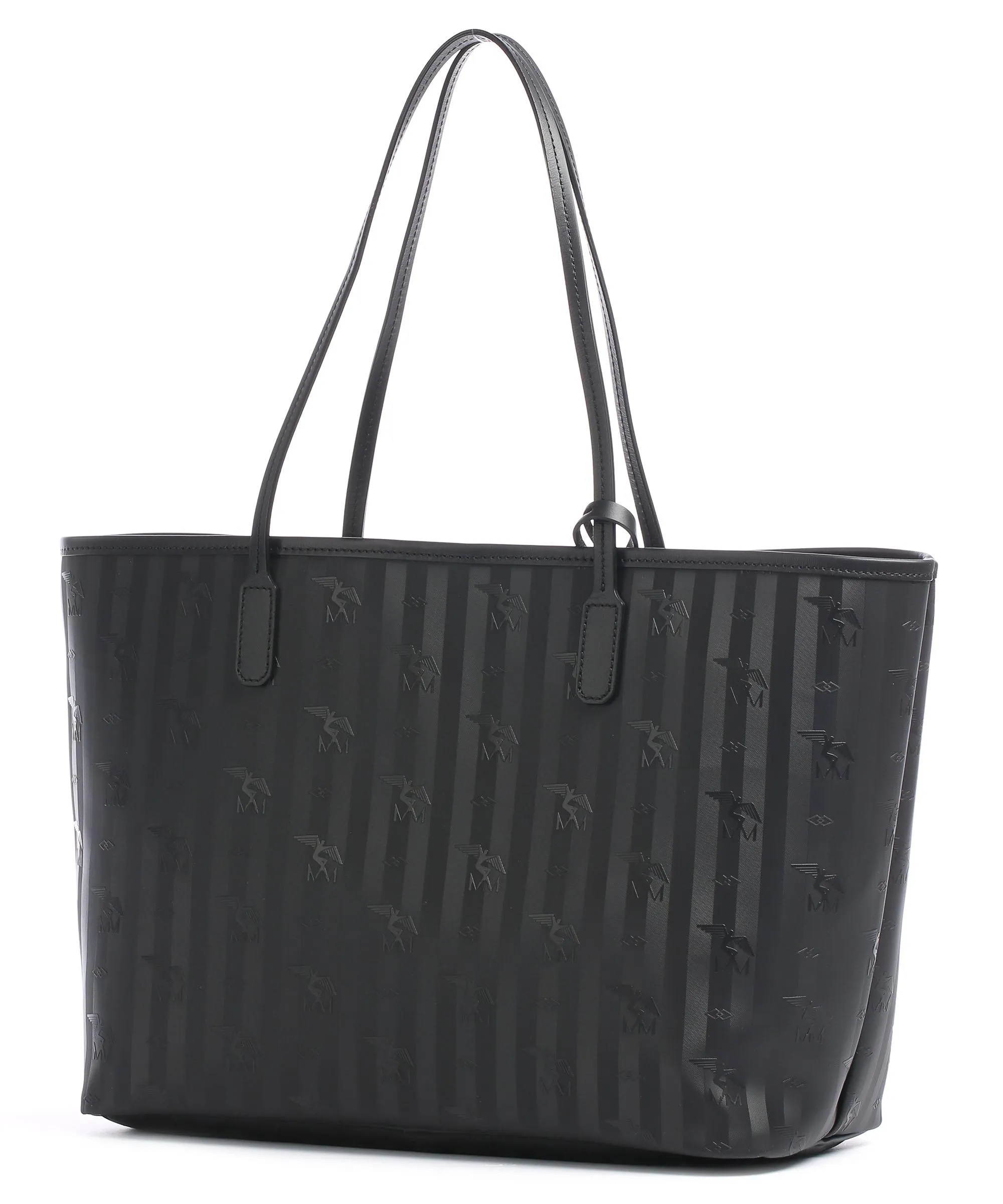  Maison Mollerus Vinerus Bern Borsa shopper tela nero  