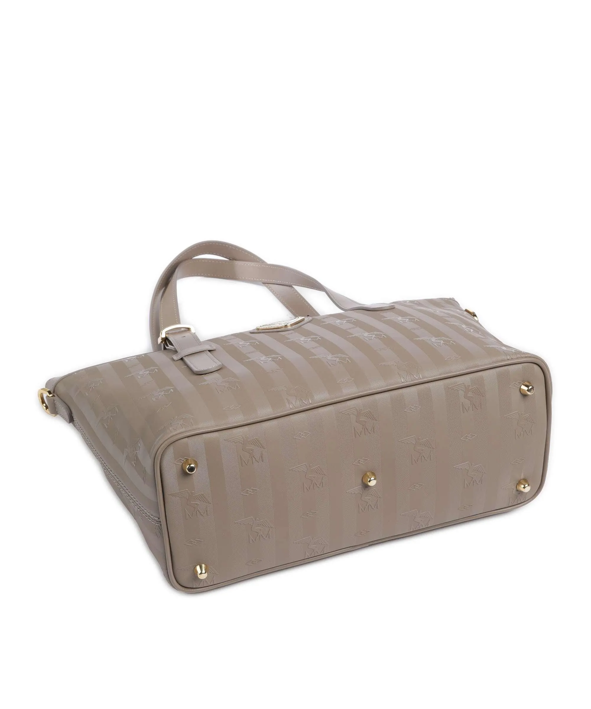  Maison Mollerus Vinerus Vallon Borsa shopper tela taupe  
