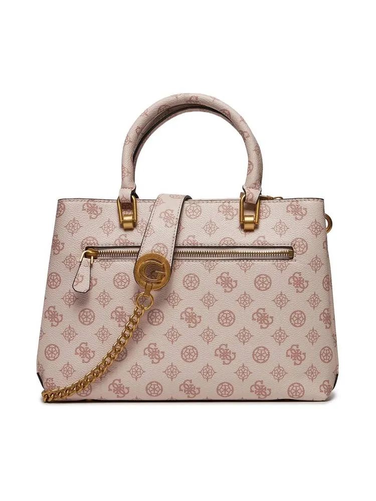 Masie Satchel - Borsa a Mano con Logo All Over