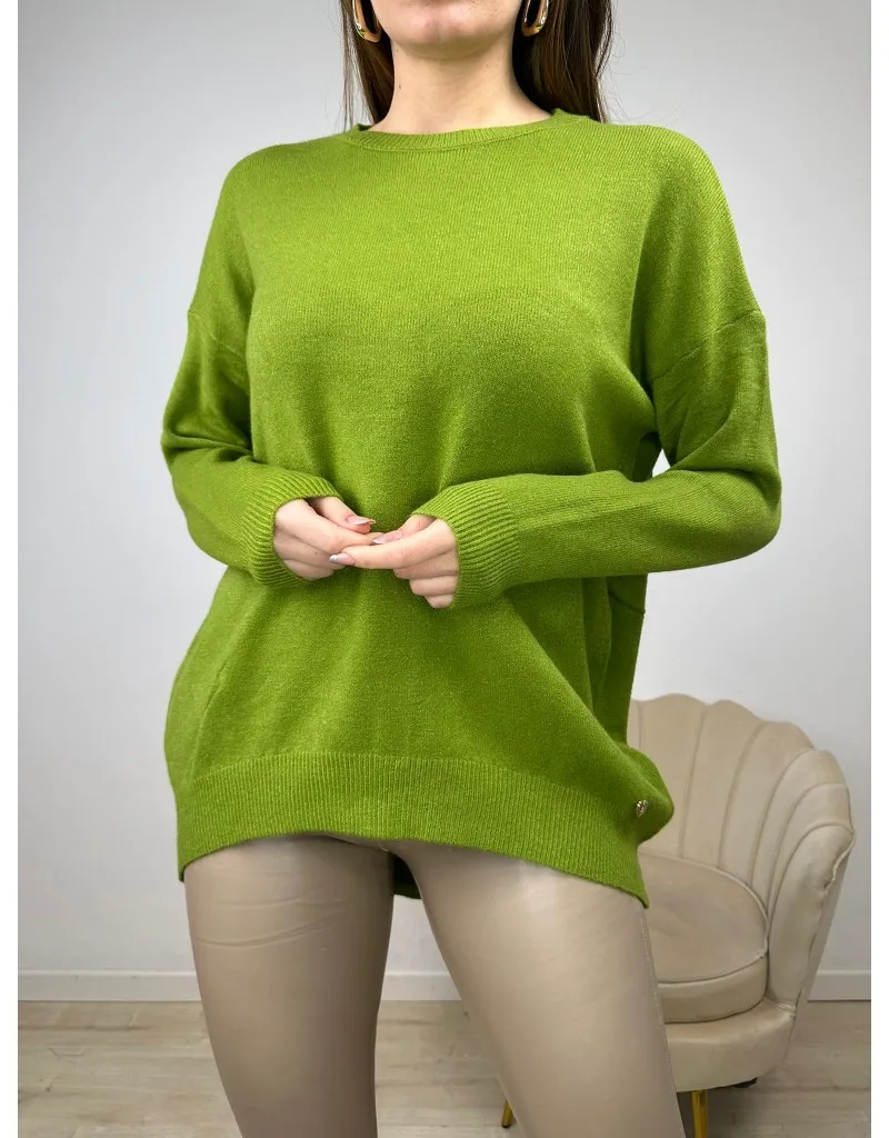 MAXI PULL BASIC VERDE ACIDO