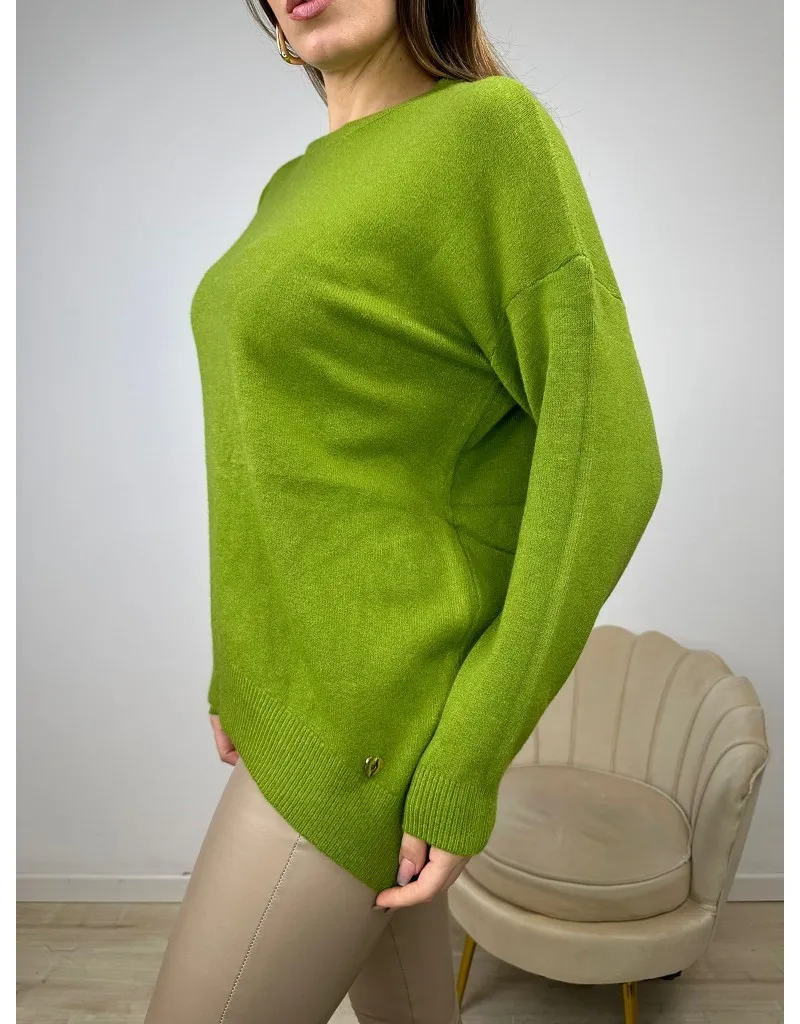 MAXI PULL BASIC VERDE ACIDO