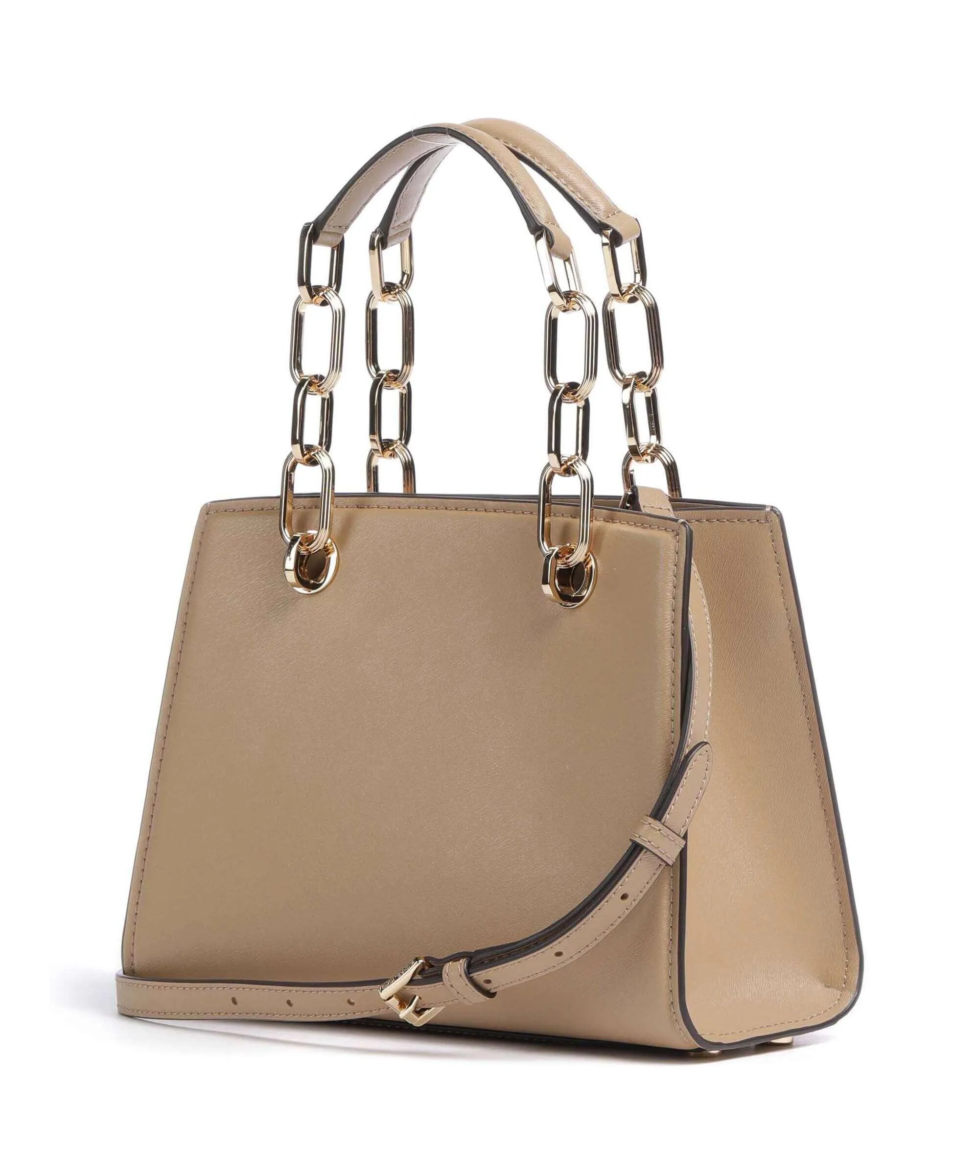  Michael Kors Cynthia Borsa a mano pelle di vacchetta finemente grana marrone chiaro  