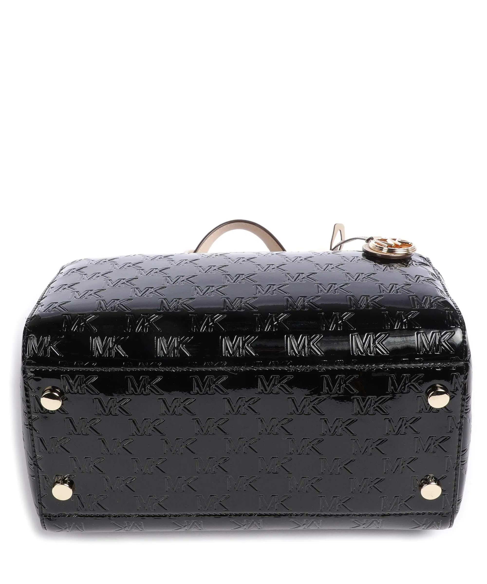  Michael Kors Grayson Borsa a mano poliuretano nero  