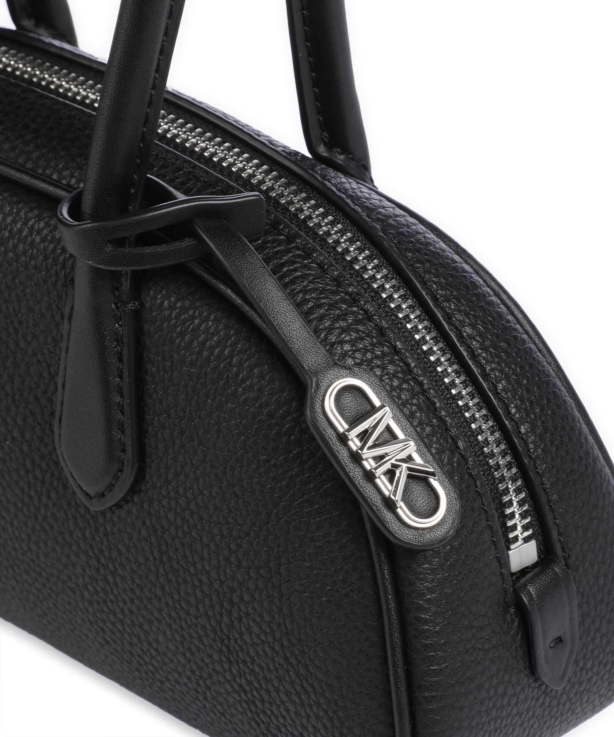  Michael Kors Lulu Borsa a mano pelle di vacchetta grana nero  