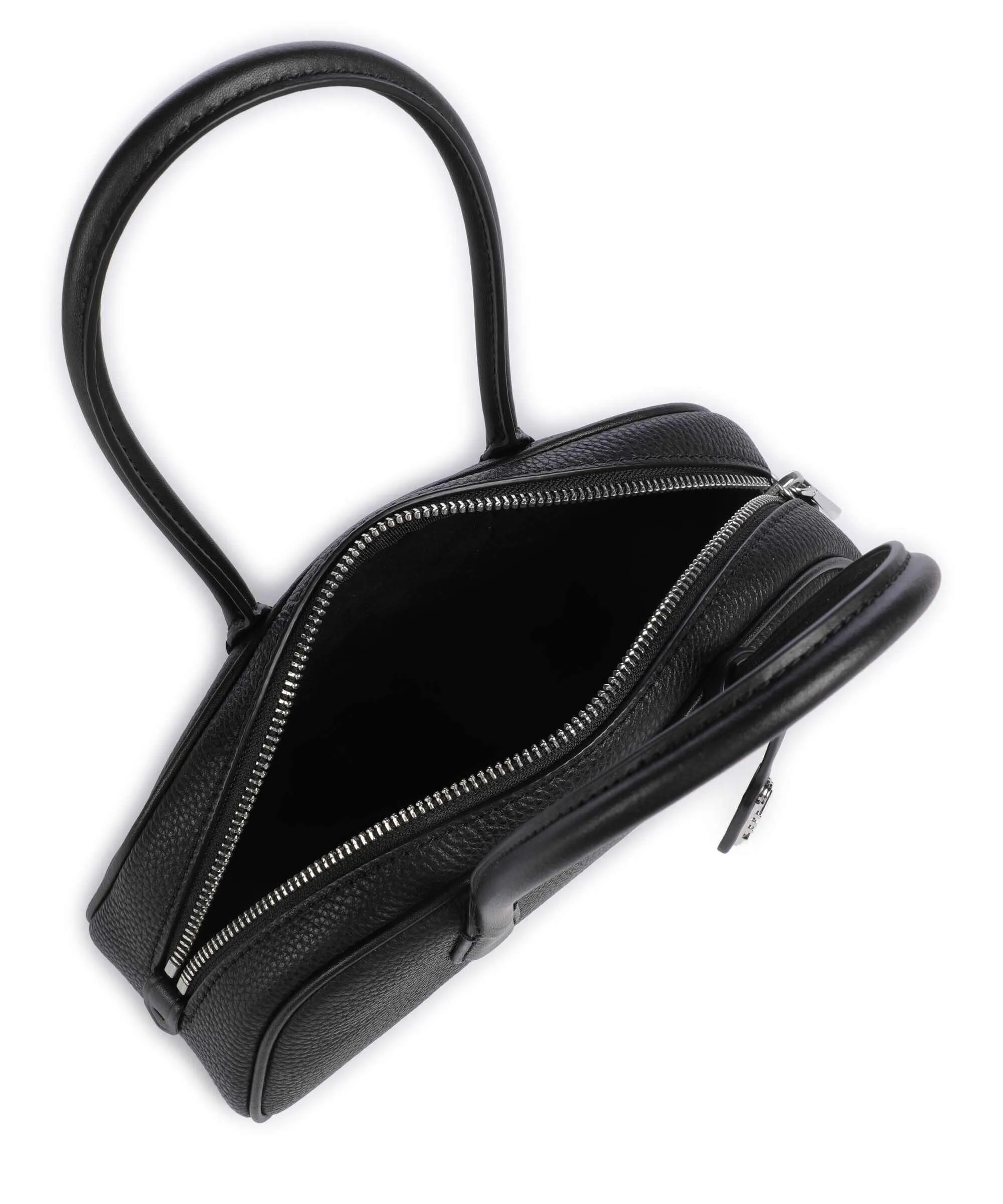  Michael Kors Lulu Borsa a mano pelle di vacchetta grana nero  