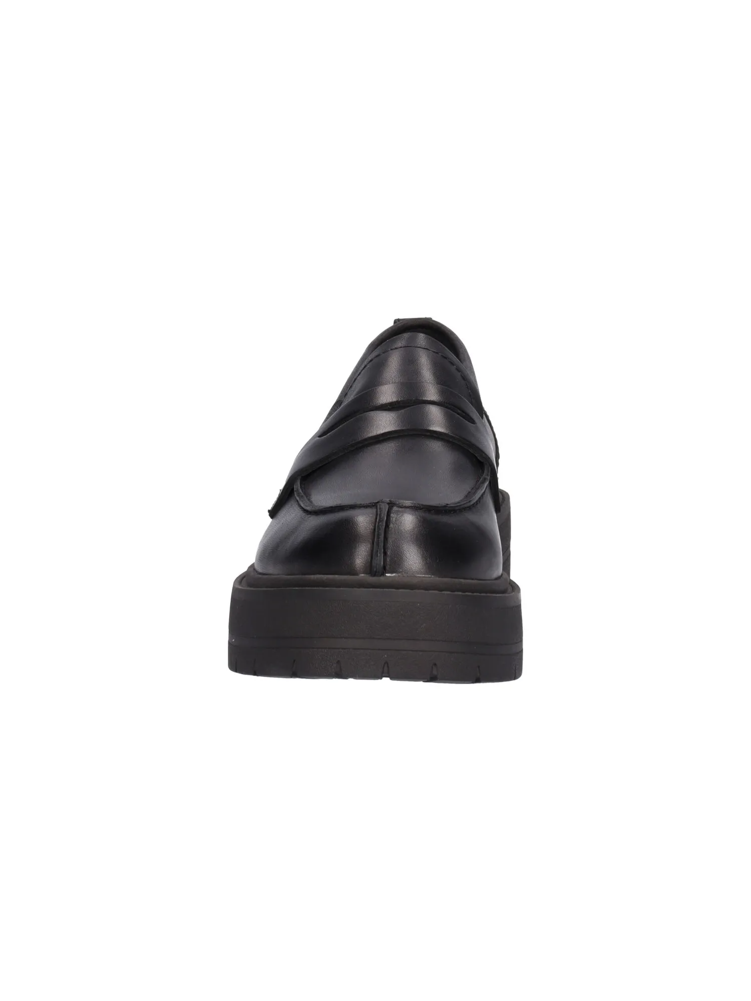Mocassino tacco basso Geox Spherica da donna nero