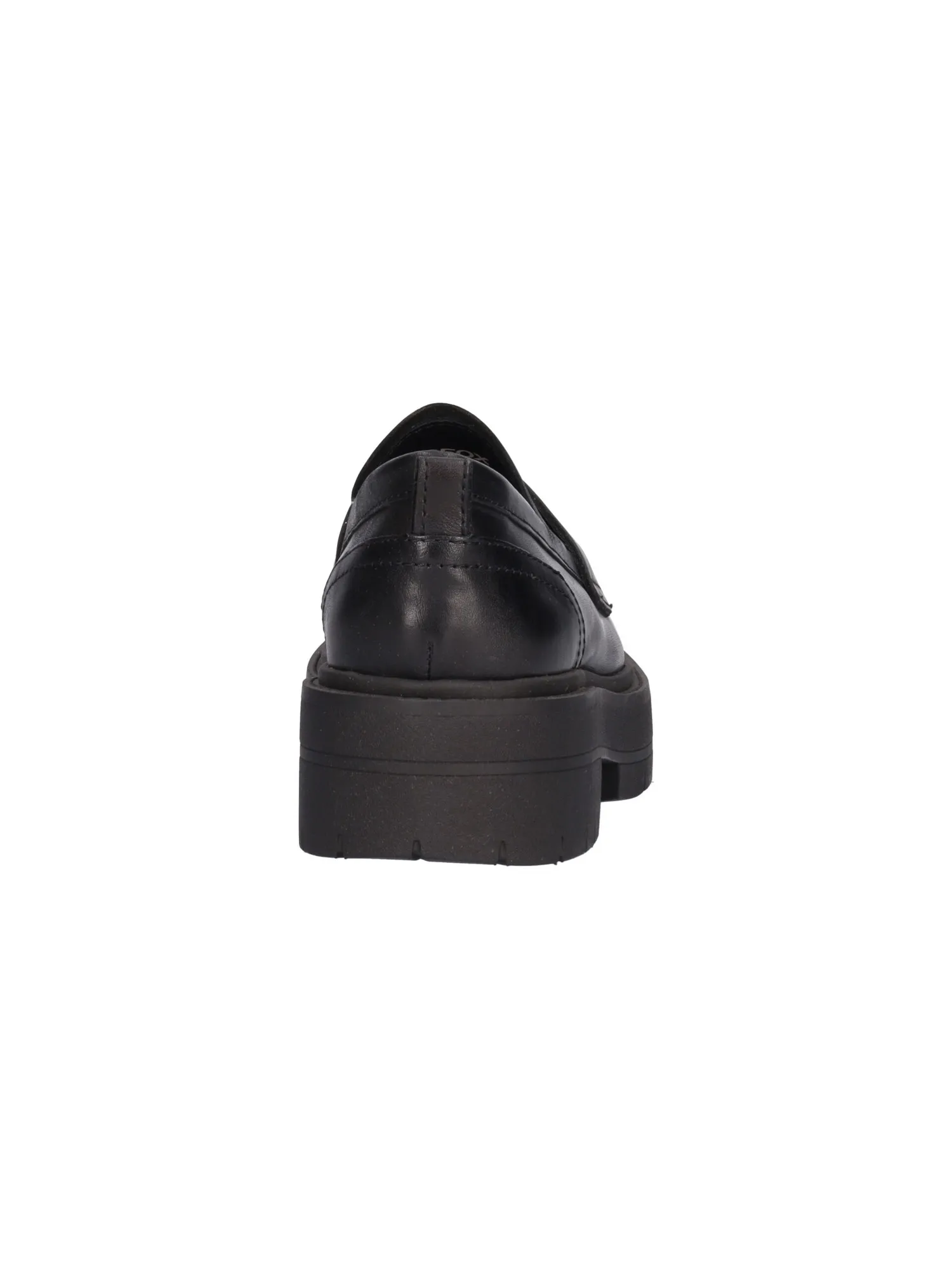 Mocassino tacco basso Geox Spherica da donna nero