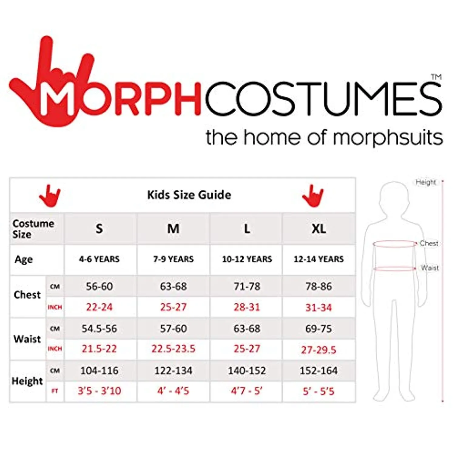 Morph Costume da dinosauro per bambini e bambine T2 M L