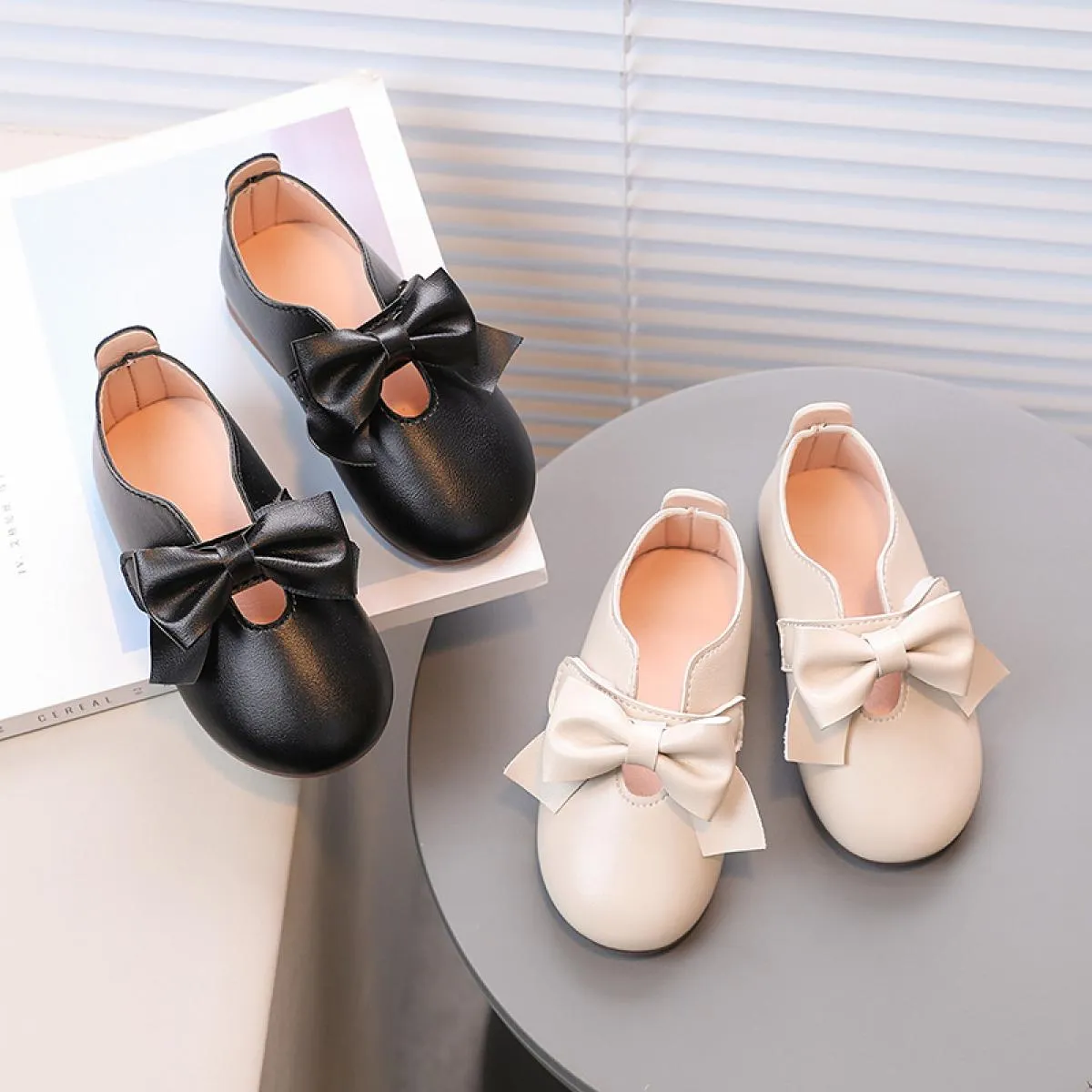 Nuova Primavera Per Bambini Scarpe Da Principessa Per Bambini Scarpe Basse Moda Neonate Bambino Ballerine Scarpe Eleganti Mary J