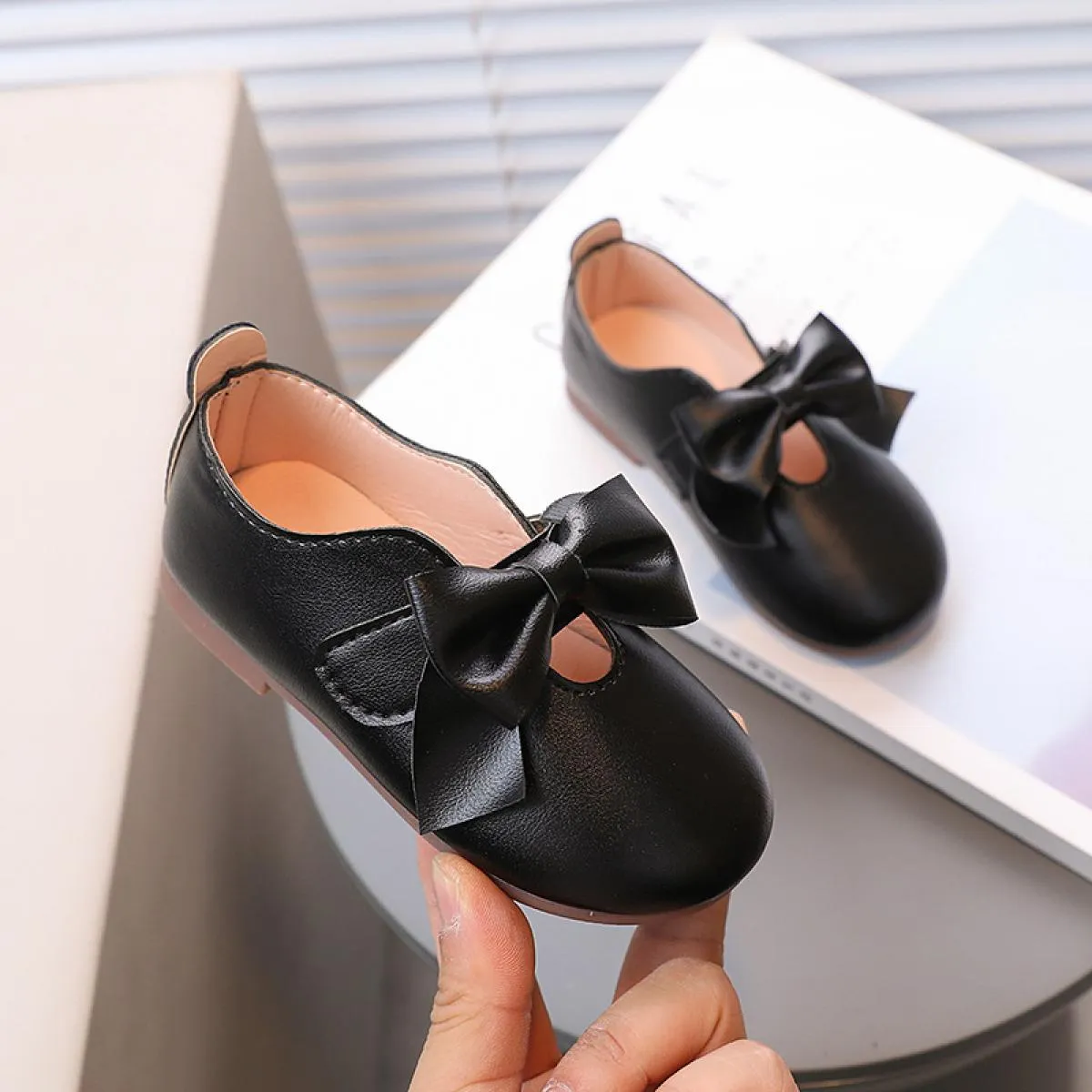 Nuova Primavera Per Bambini Scarpe Da Principessa Per Bambini Scarpe Basse Moda Neonate Bambino Ballerine Scarpe Eleganti Mary J