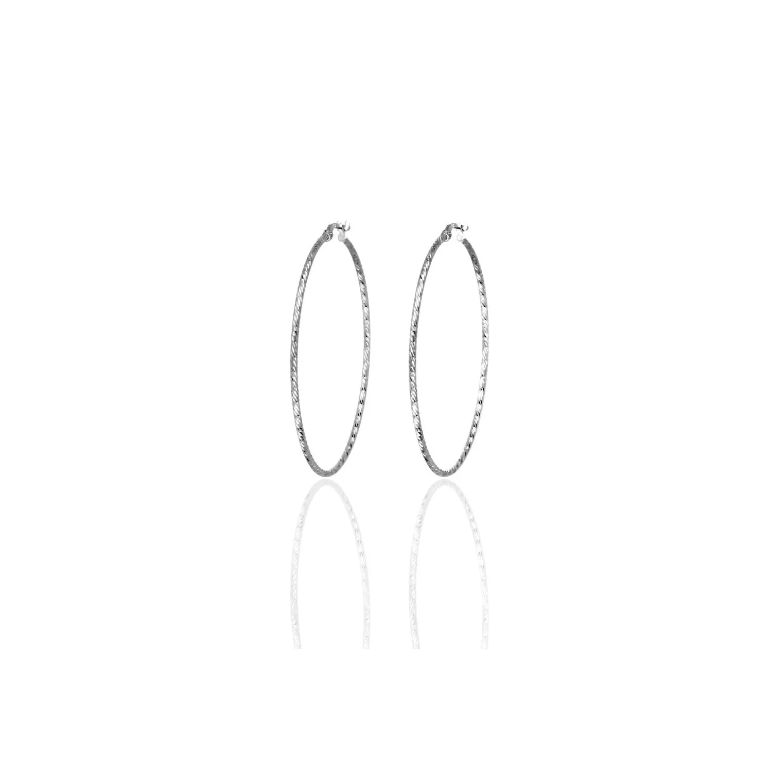 Orecchini a Cerchio in Argento 925